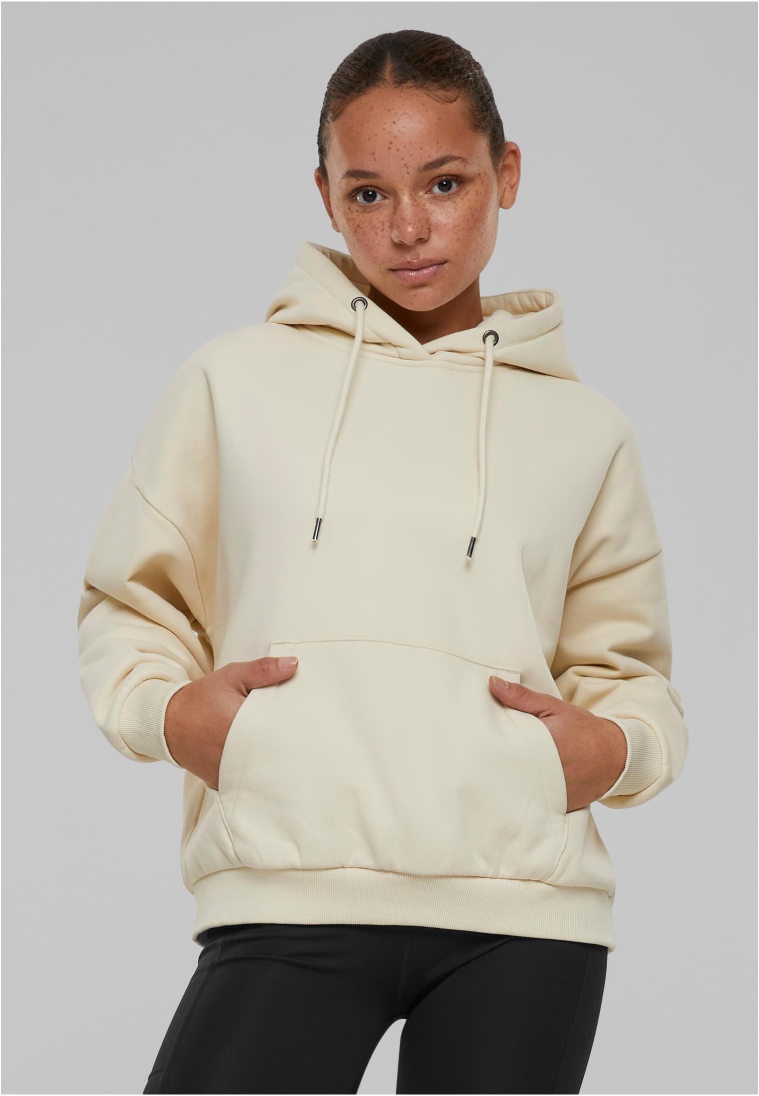 Ladies Oversized Ultra Heavy Hoody | sand