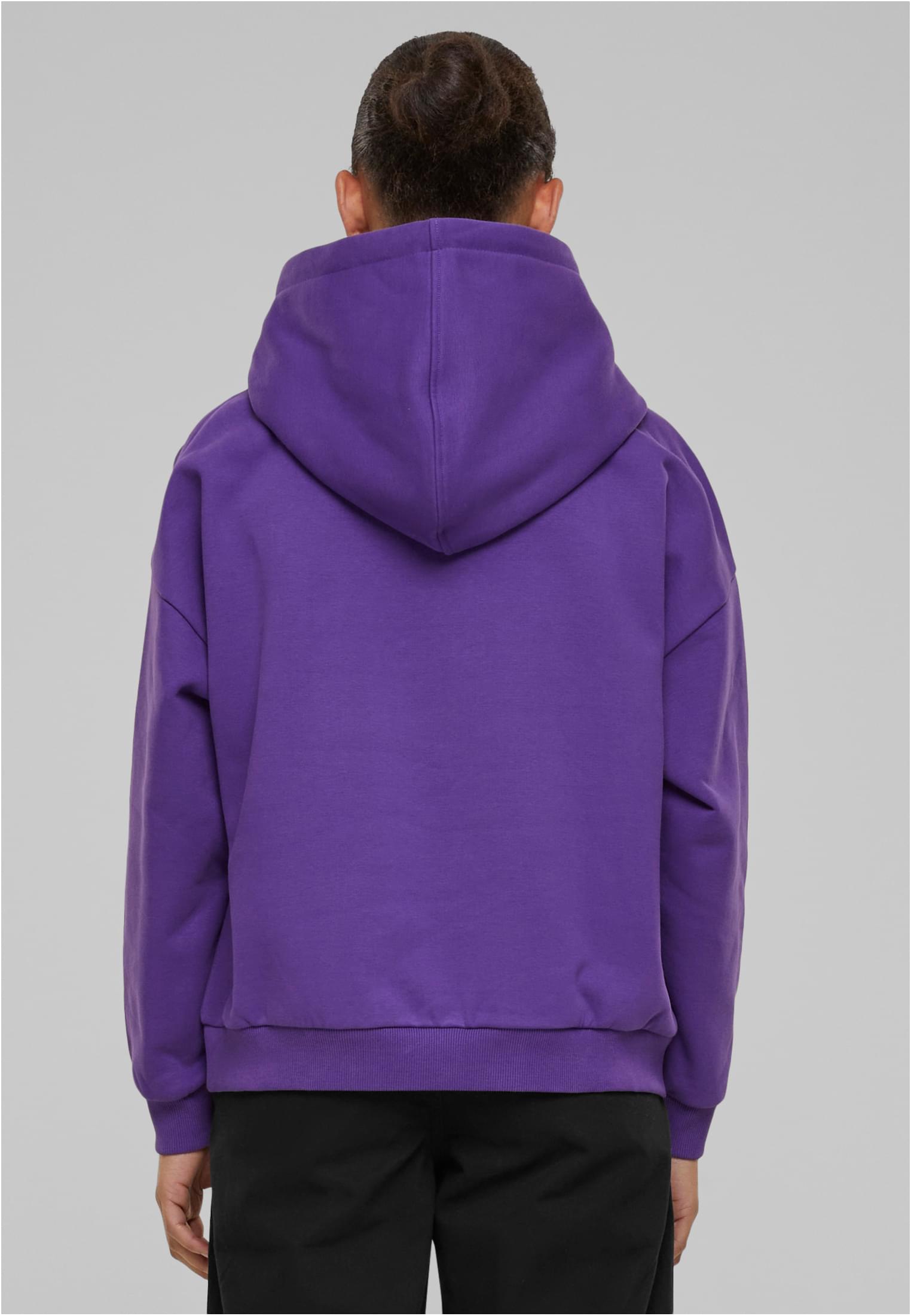 Ladies Oversized Ultra Heavy Hoody | realviolet