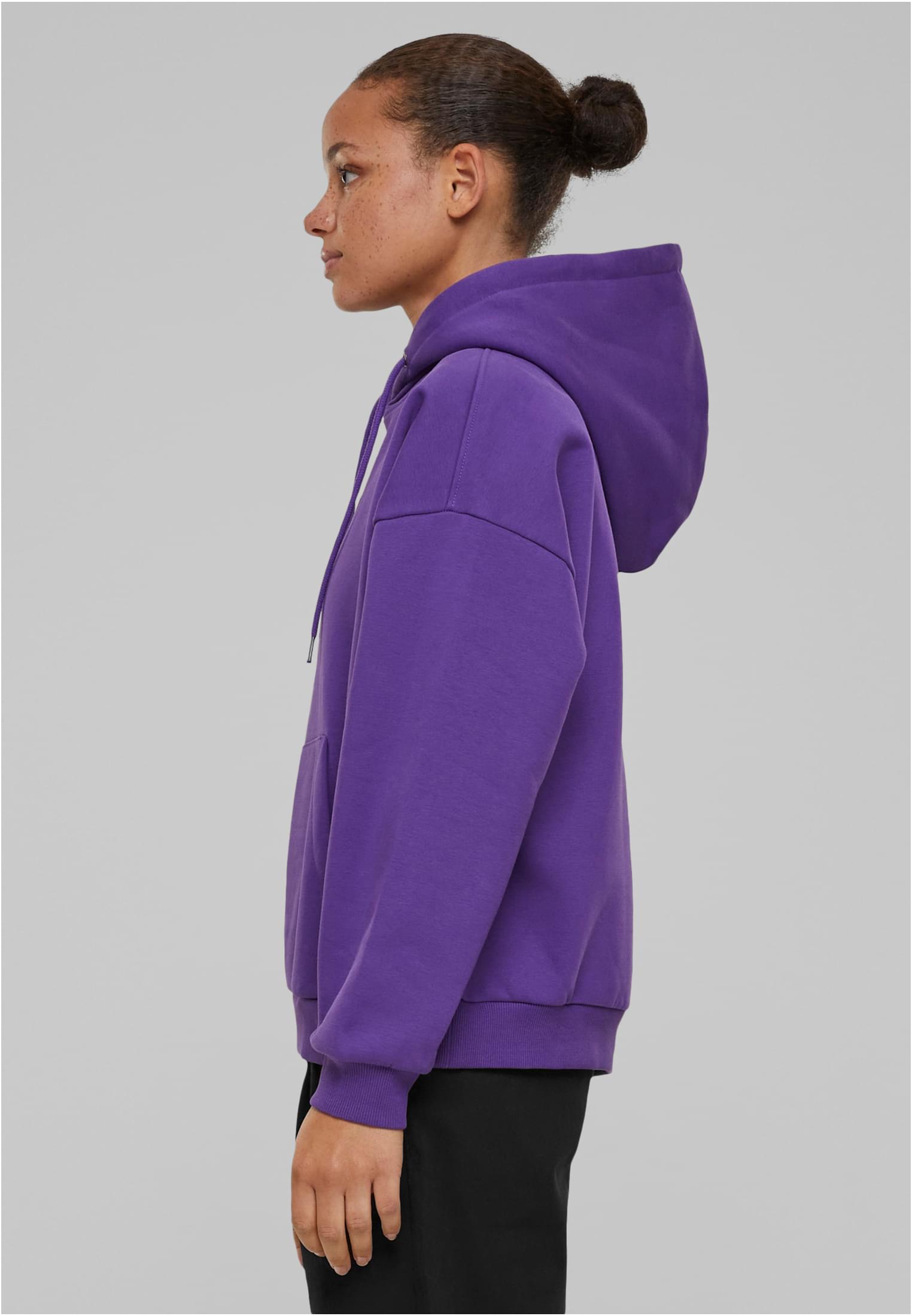 Ladies Oversized Ultra Heavy Hoody | realviolet