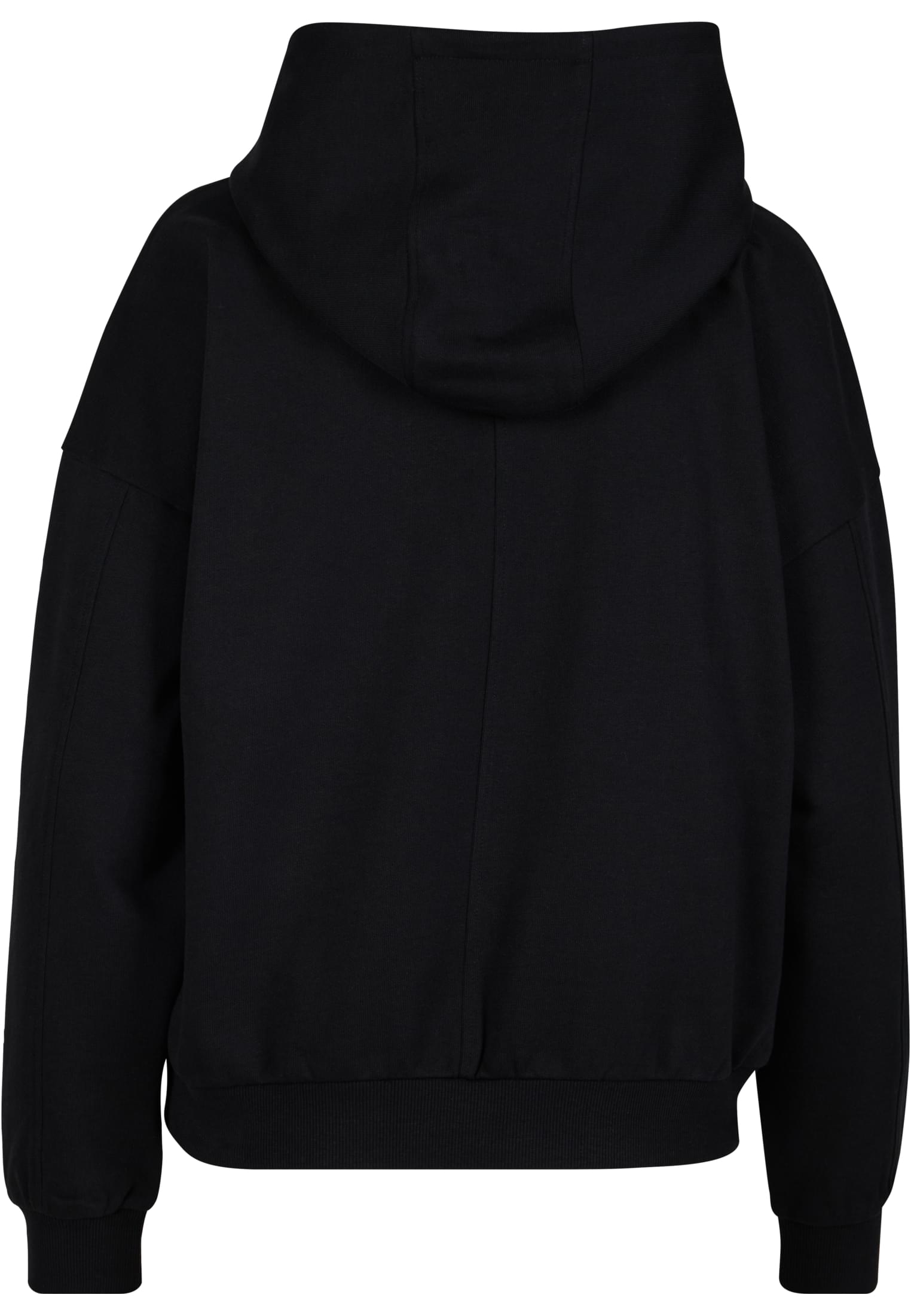 Ladies Oversized Ultra Heavy Hoody | black