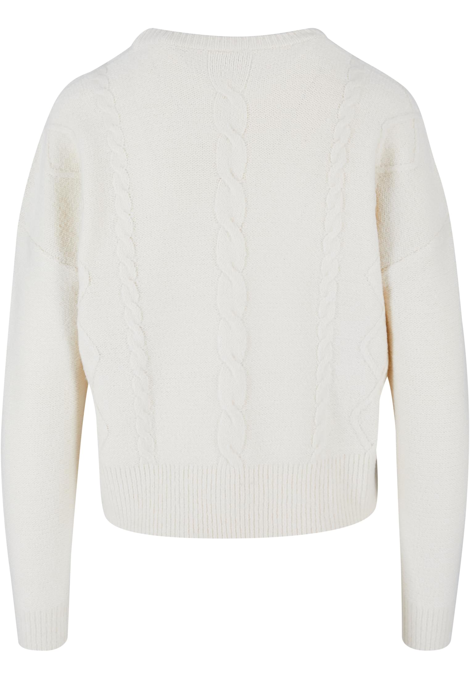 Ladies Cabel Knit Sweater | sand