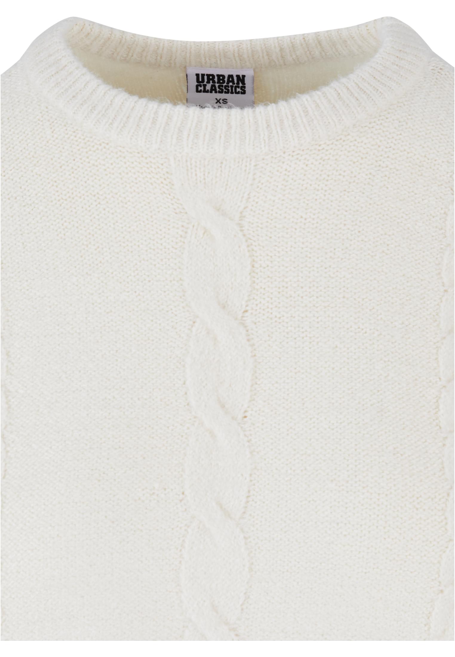 Ladies Cabel Knit Sweater | sand