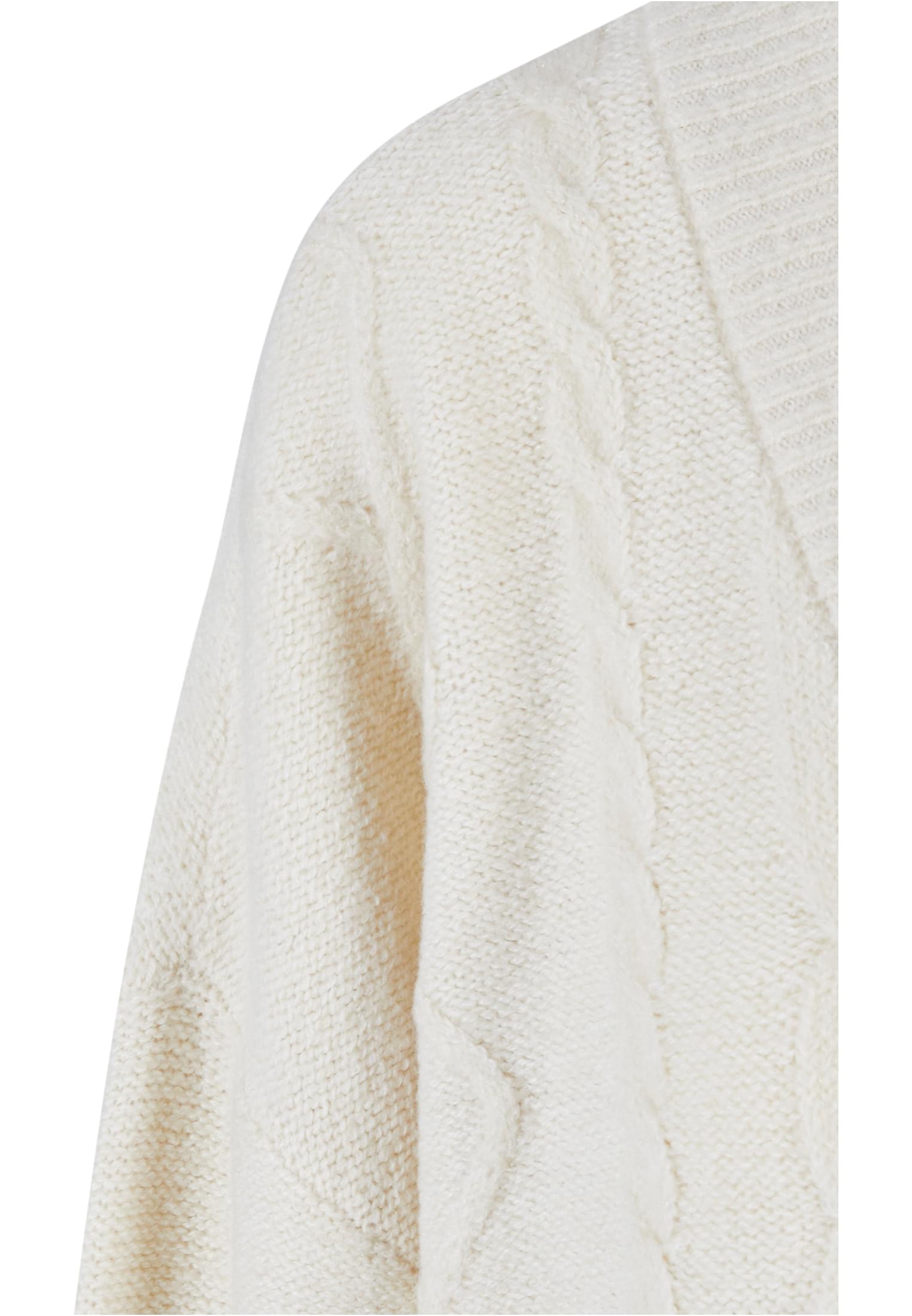 Ladies Cabel Knit Cardigan | sand