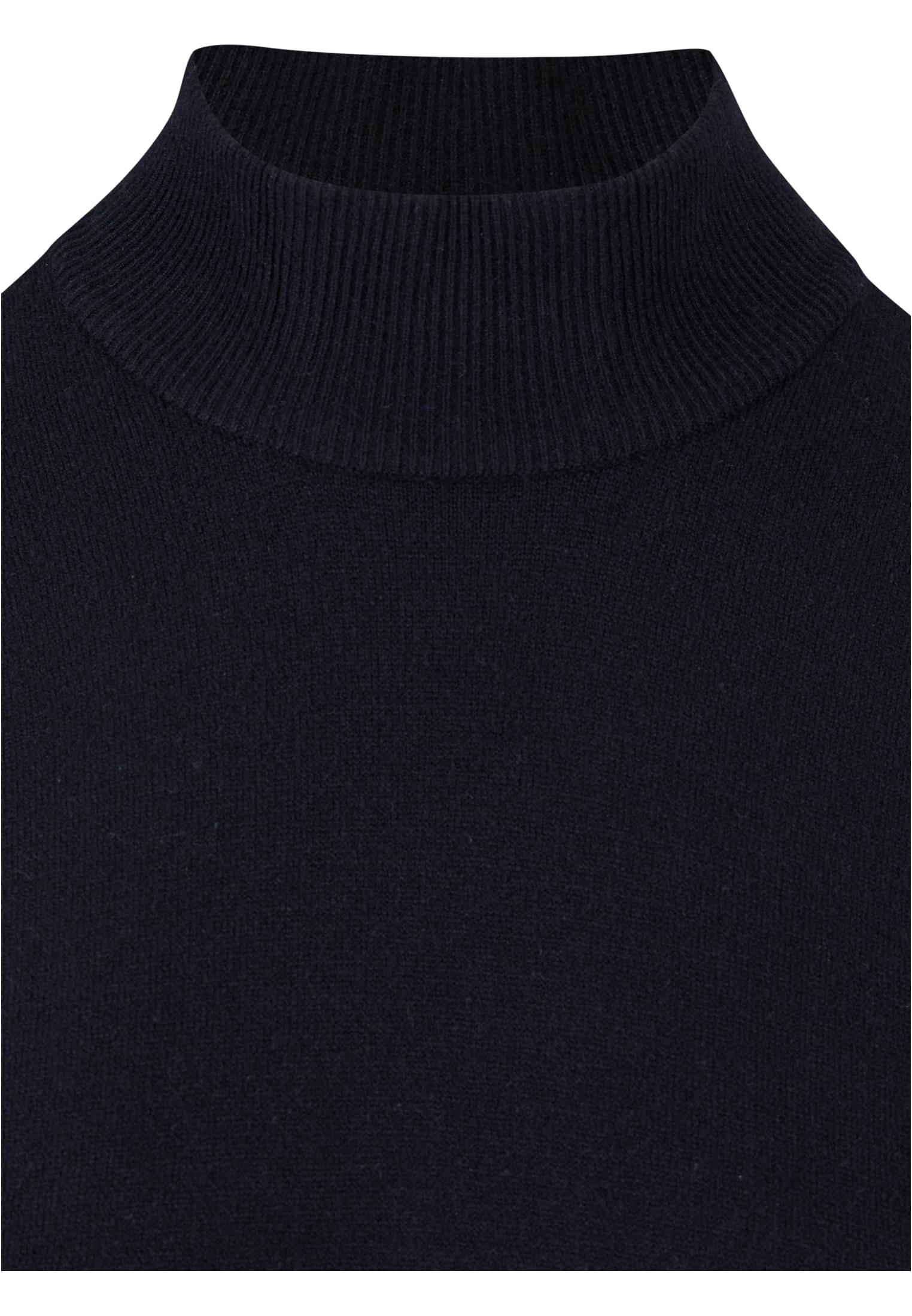 Ladies Knitted Eco Viscose Sweater | black