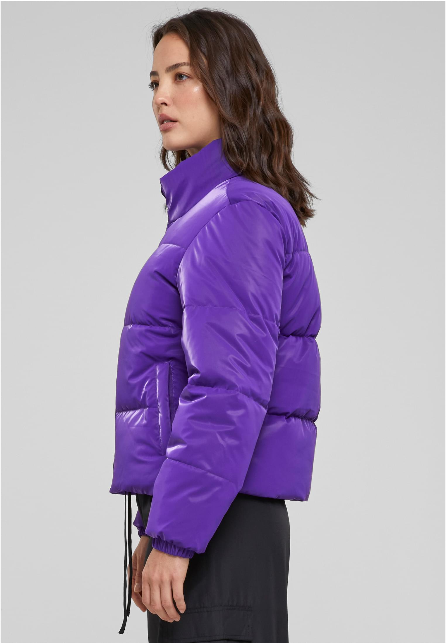 Ladies Shark Skin Puffer Jacket | realviolet