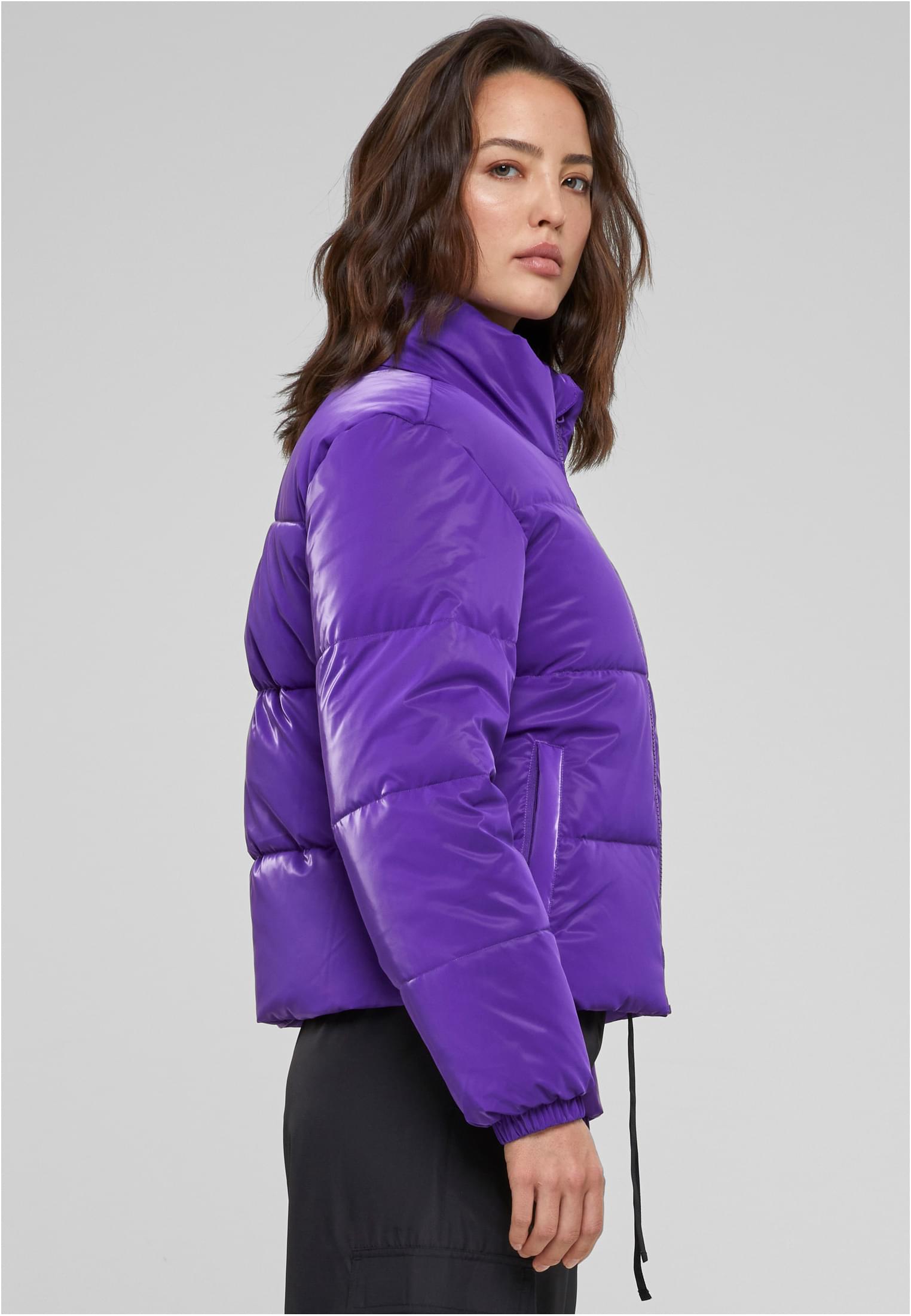 Ladies Shark Skin Puffer Jacket | realviolet