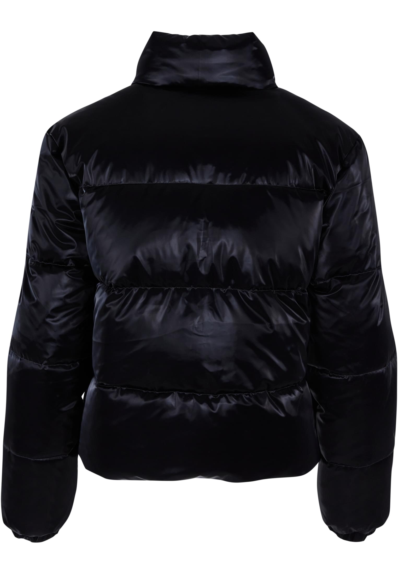 Ladies Shark Skin Puffer Jacket | black