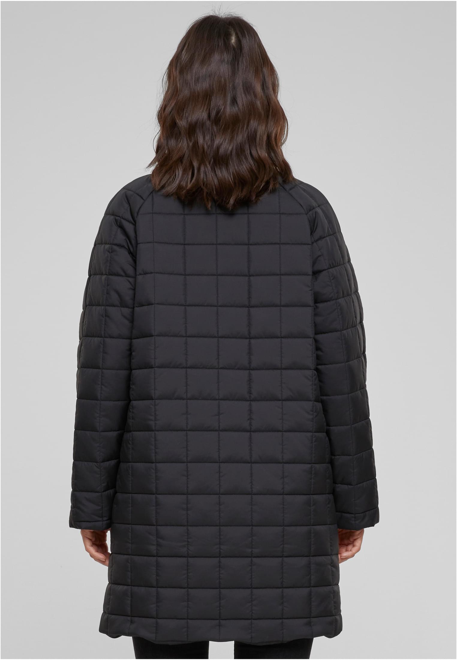 Ladies Quilted Coat | black