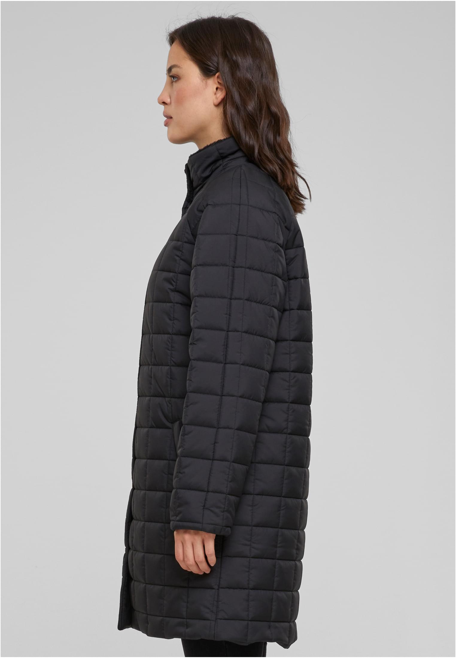 Ladies Quilted Coat | black