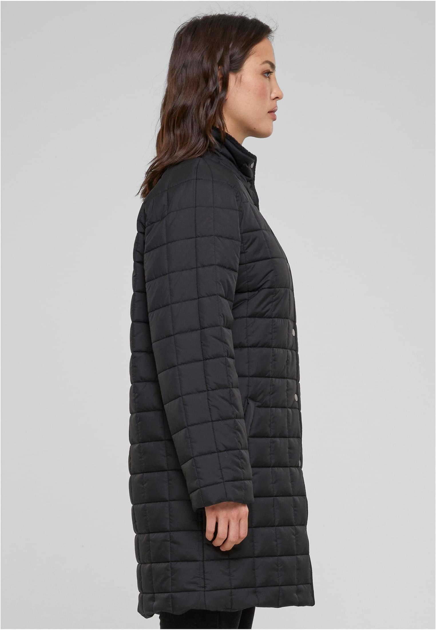 Ladies Quilted Coat | black