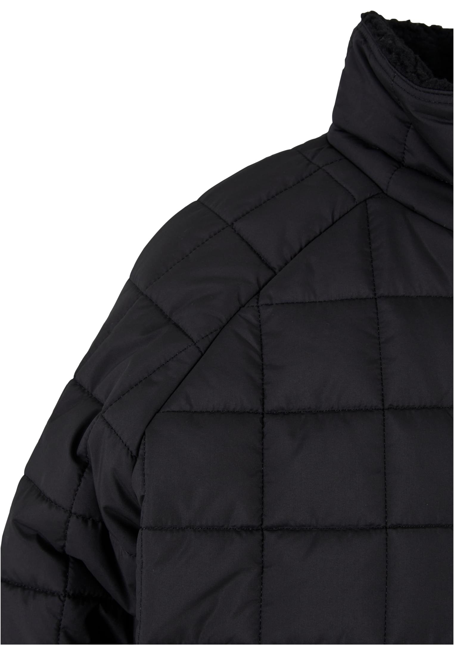 Ladies Quilted Coat | black