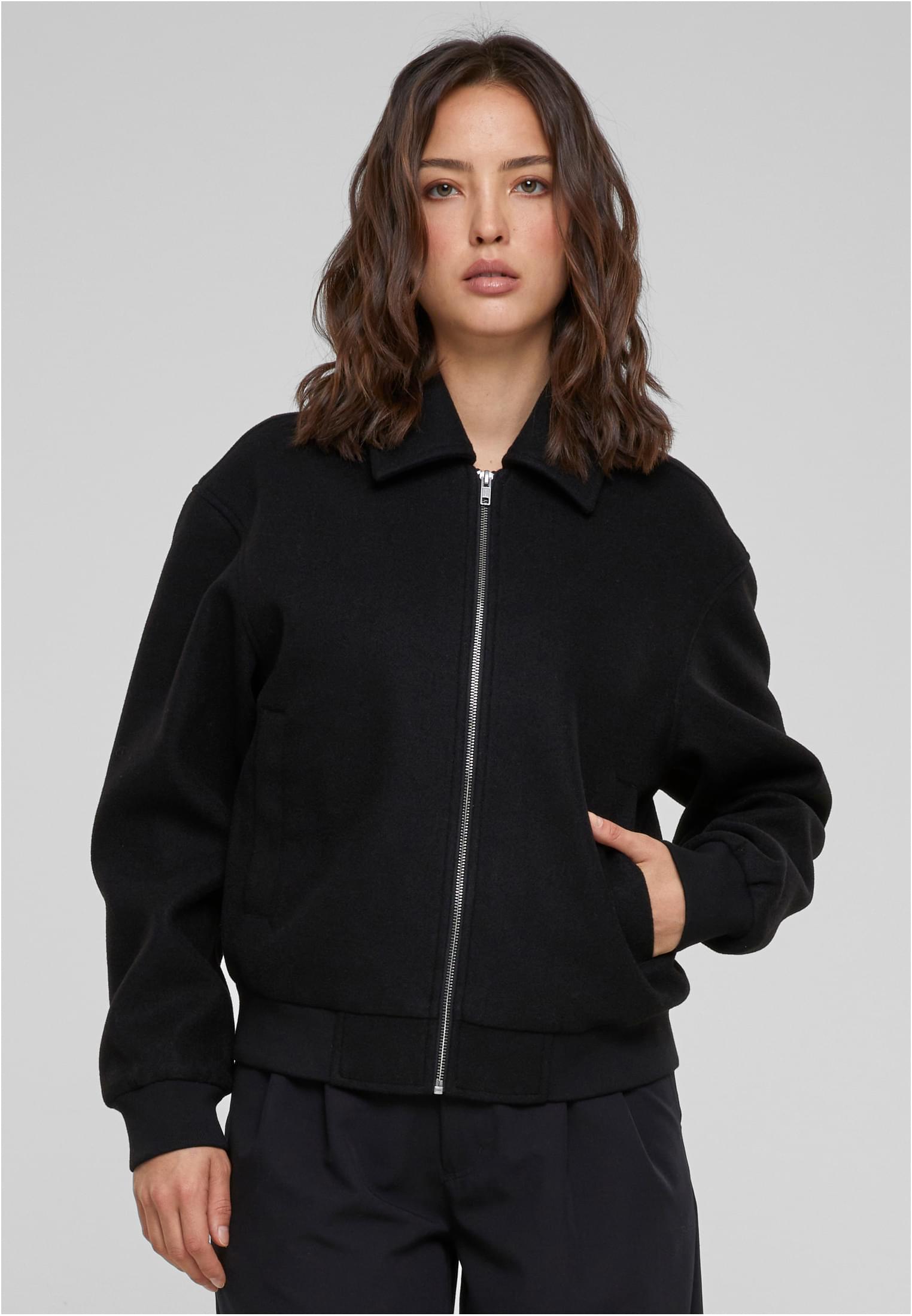 Ladies Boxy Jacket | black