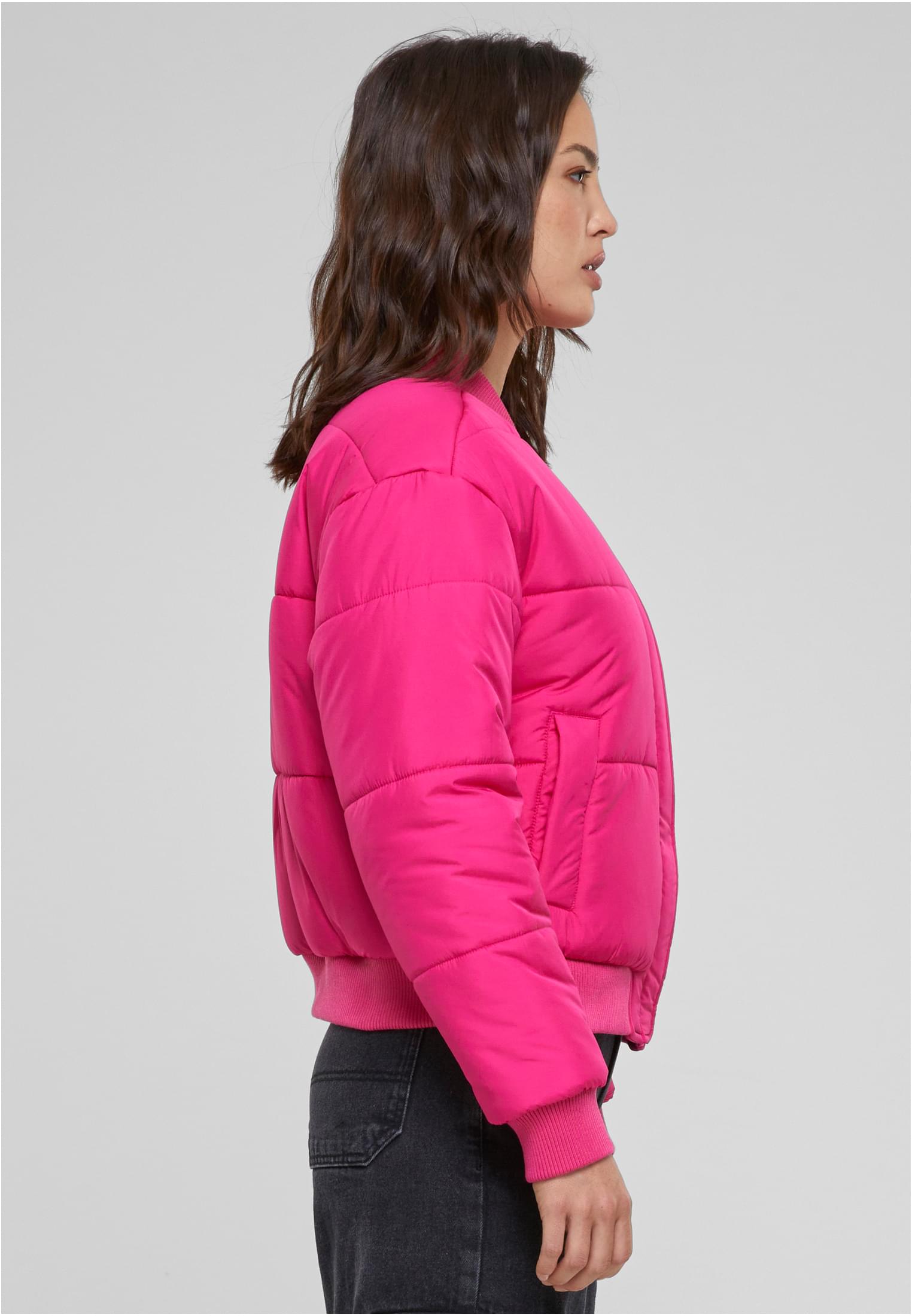 Ladies Puffer Blouson | hibiskuspink