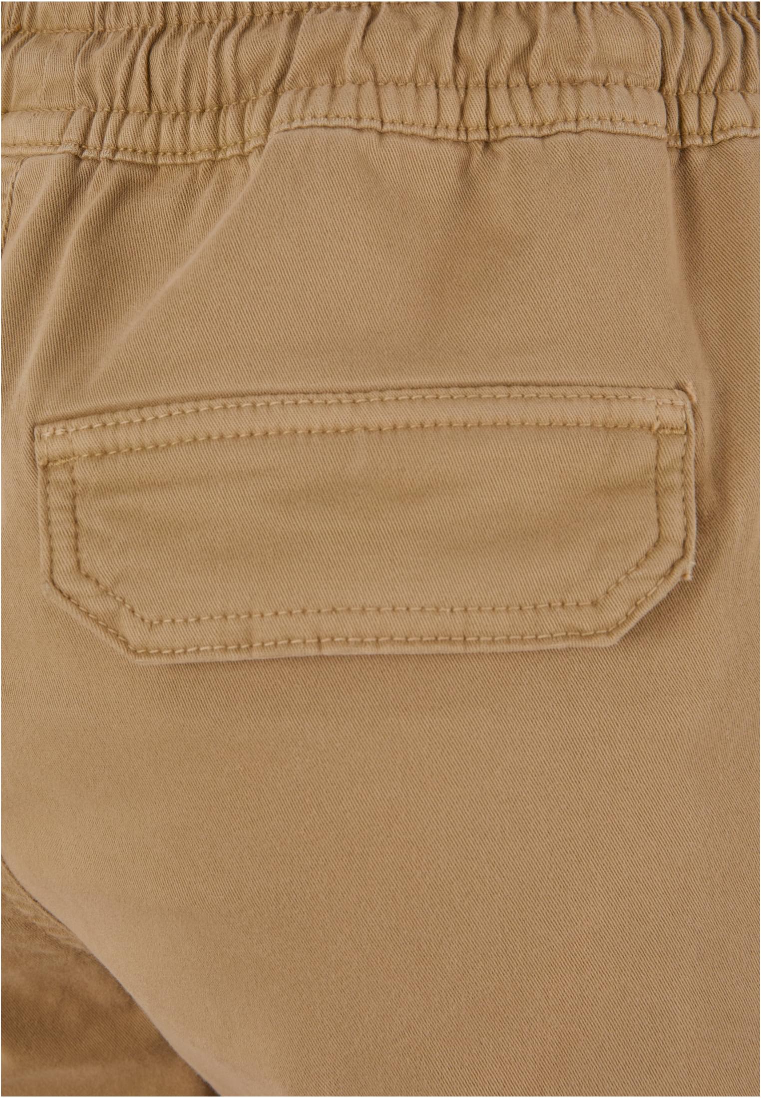 Ladies High Waist Twill Cargo Pants | unionbeige