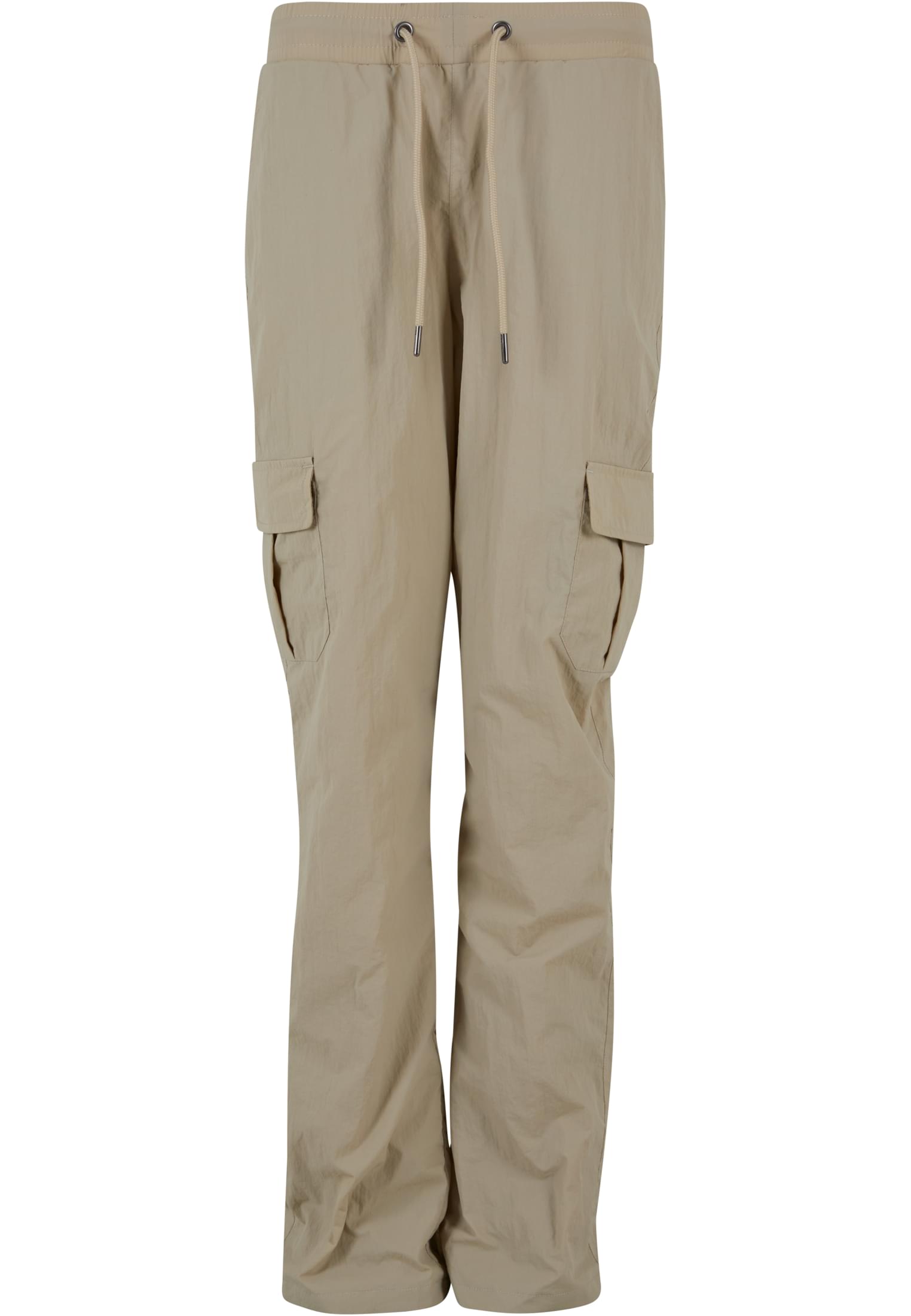 Ladies Nylon Cargo Pants | concrete