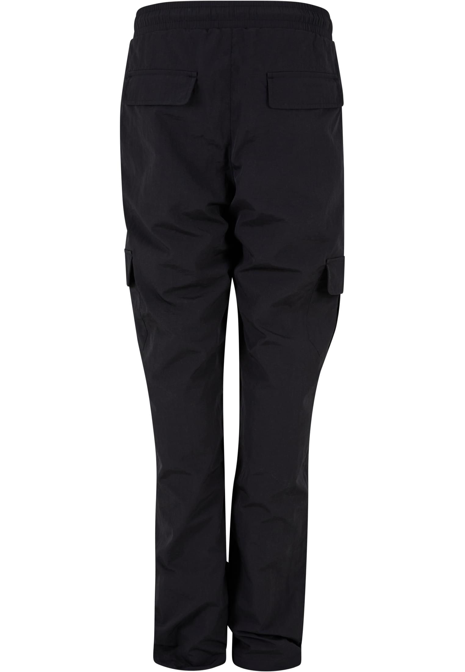 Ladies Nylon Cargo Pants | black