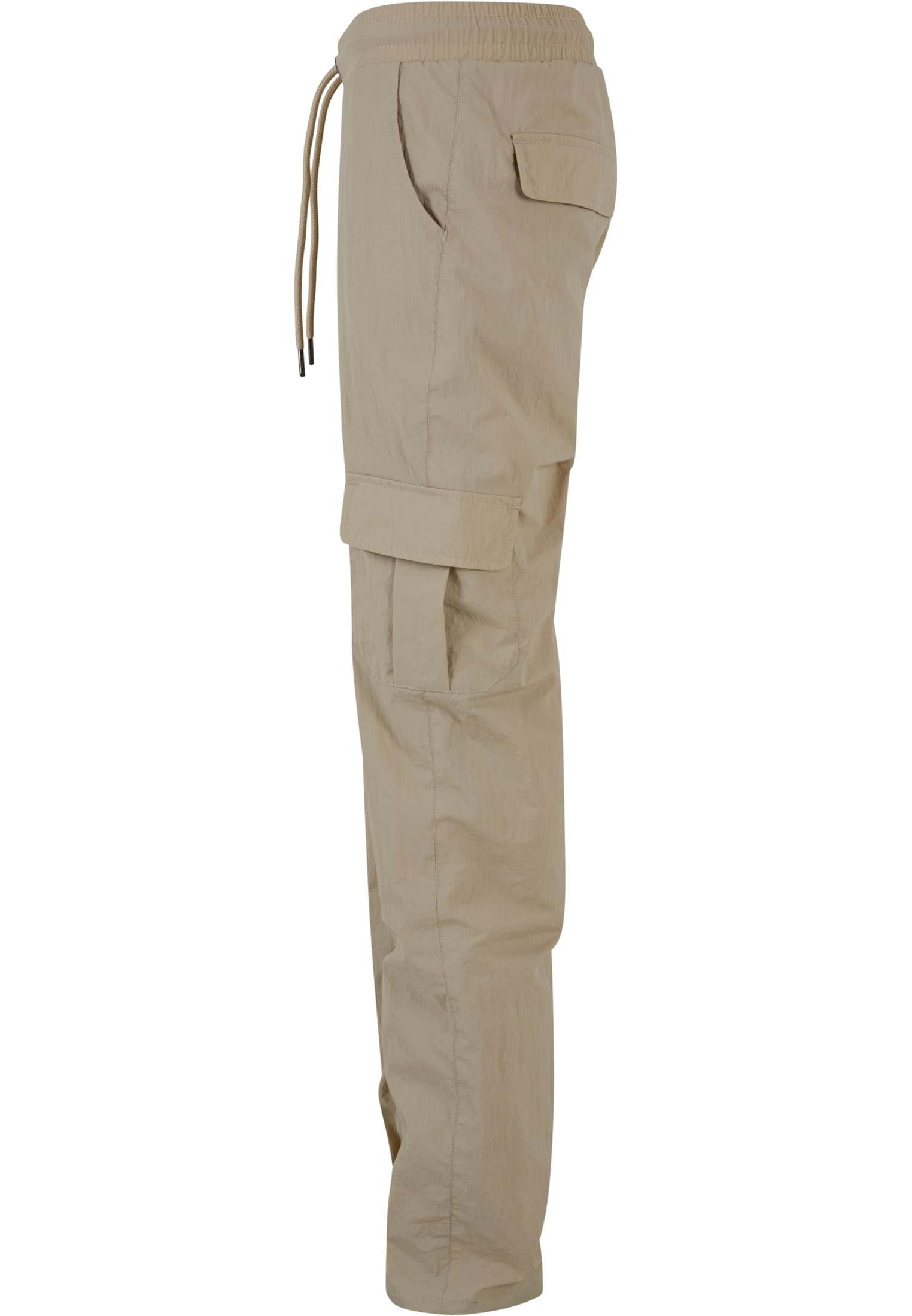 Ladies Nylon Cargo Pants | concrete