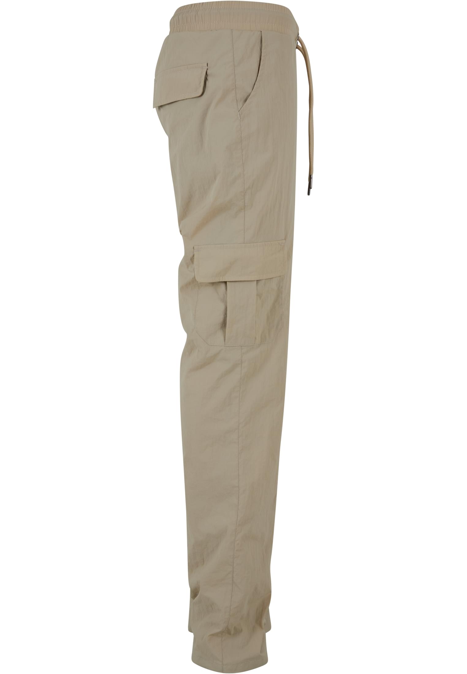 Ladies Nylon Cargo Pants | concrete