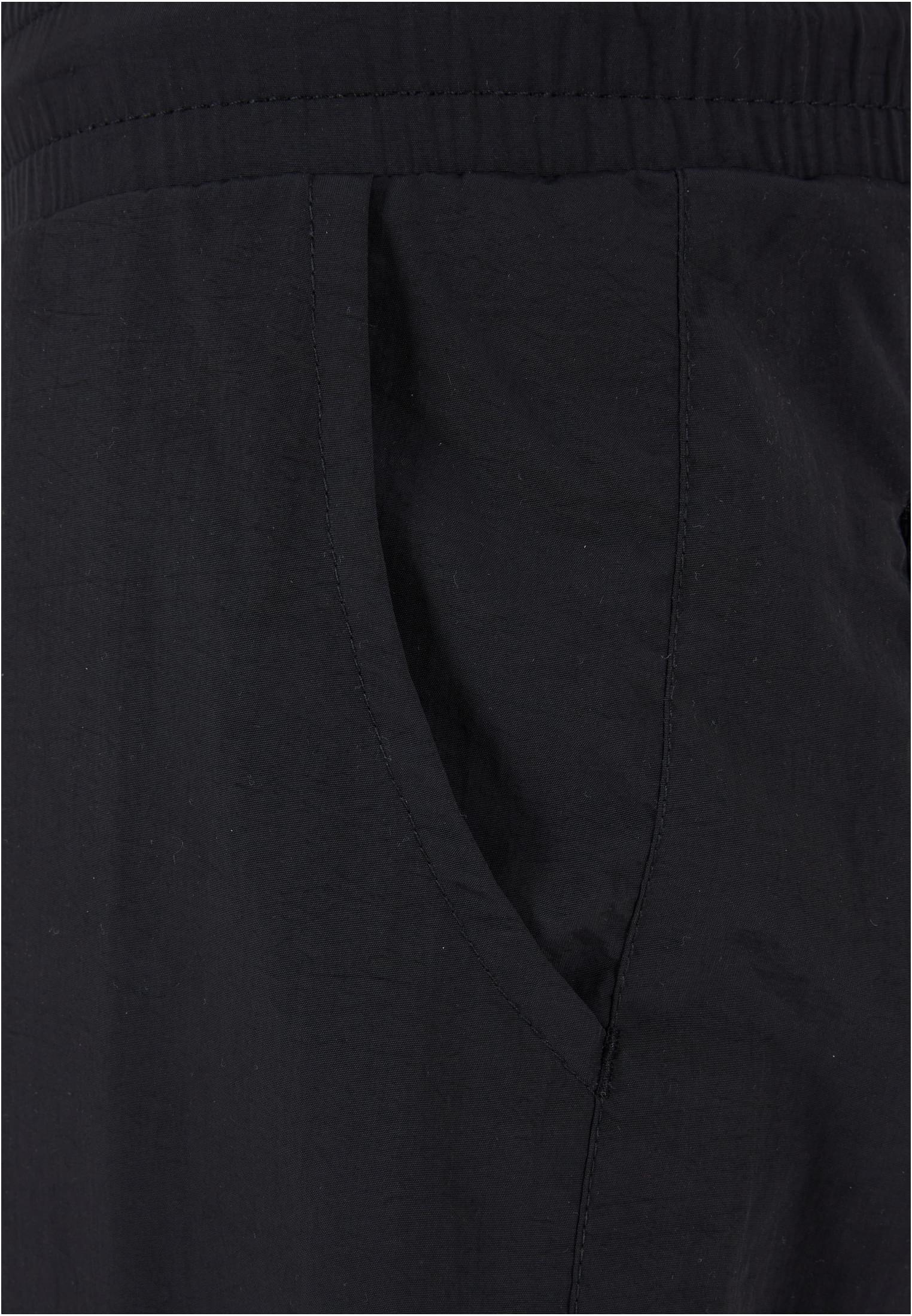 Ladies Nylon Cargo Pants | black