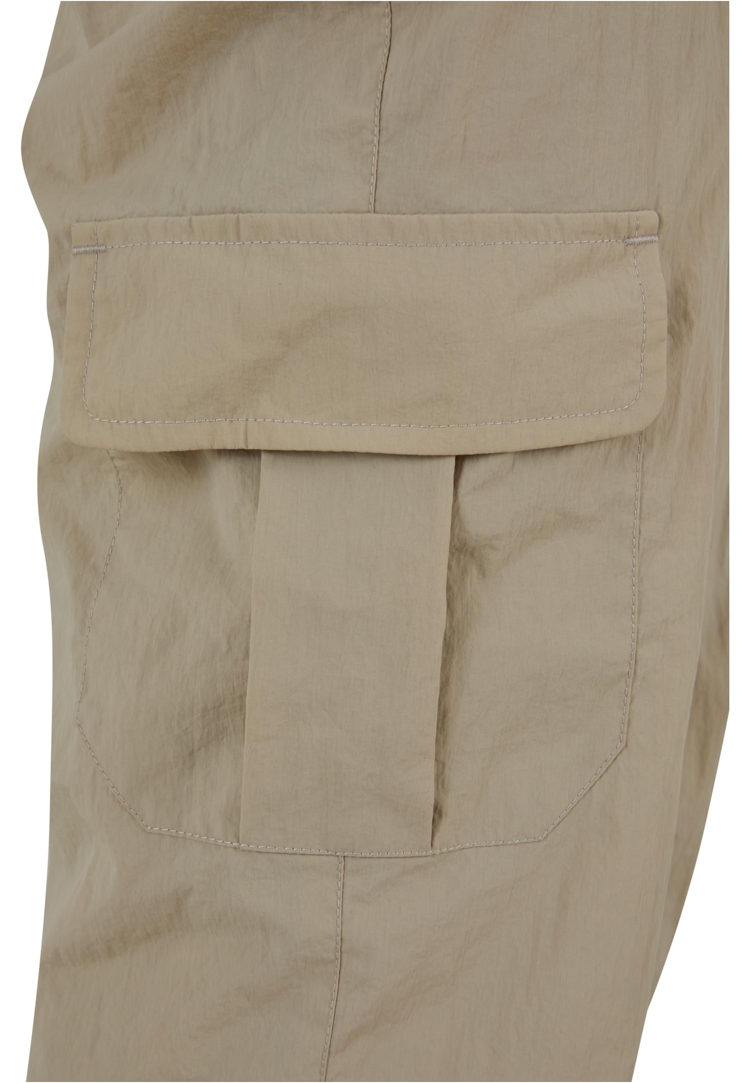 Ladies Nylon Cargo Pants | concrete