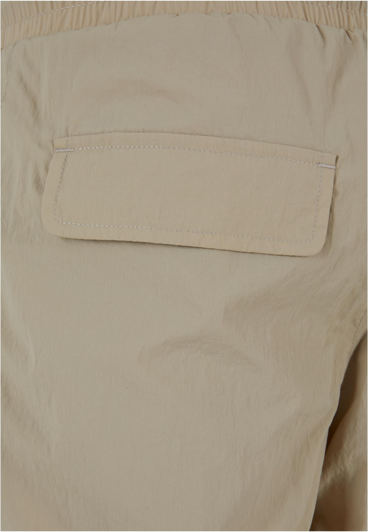 Ladies Nylon Cargo Pants | concrete