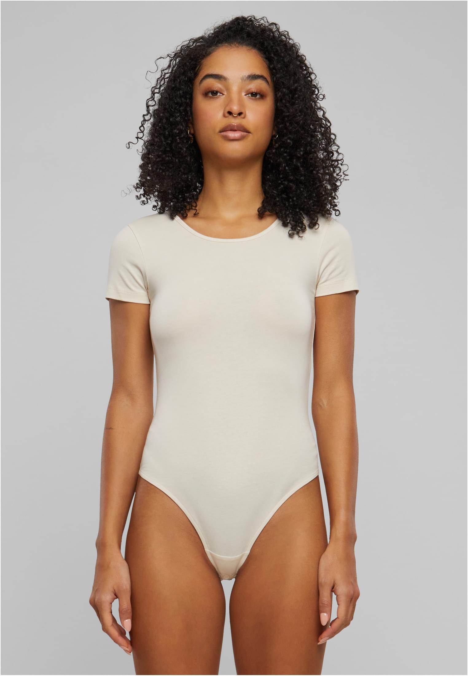 Ladies Organic Stretch Jersey Body | whitesand