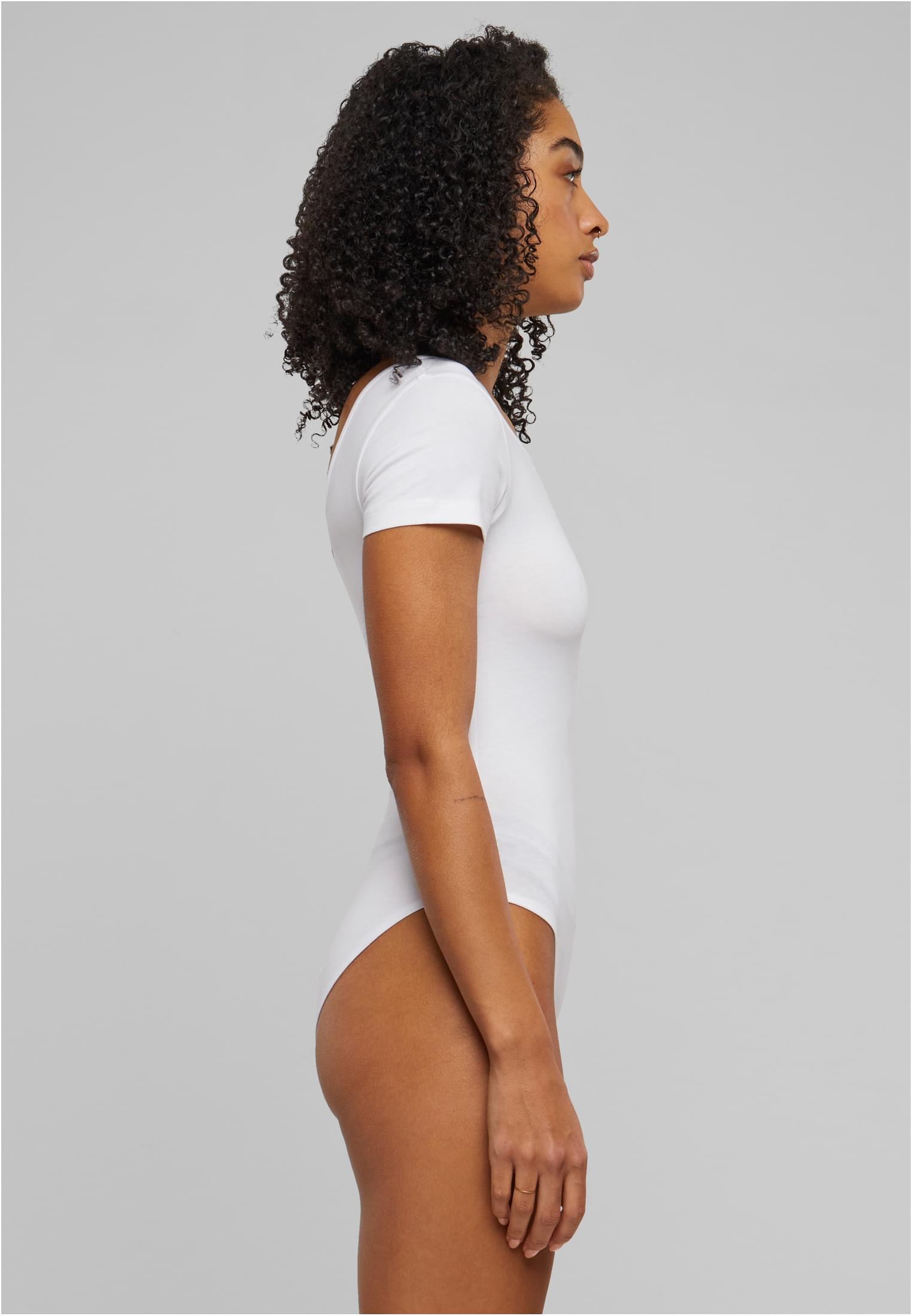 Ladies Organic Stretch Jersey Body | white