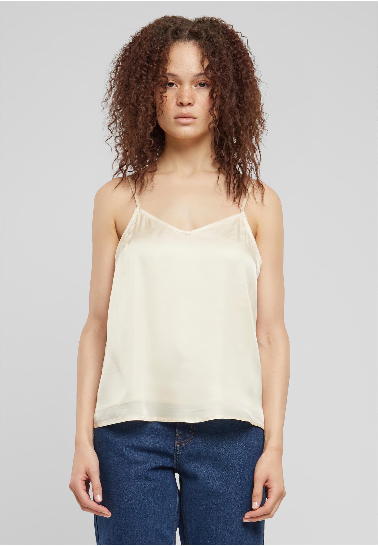 Ladies Viscose Satin Slip Top | whitesand