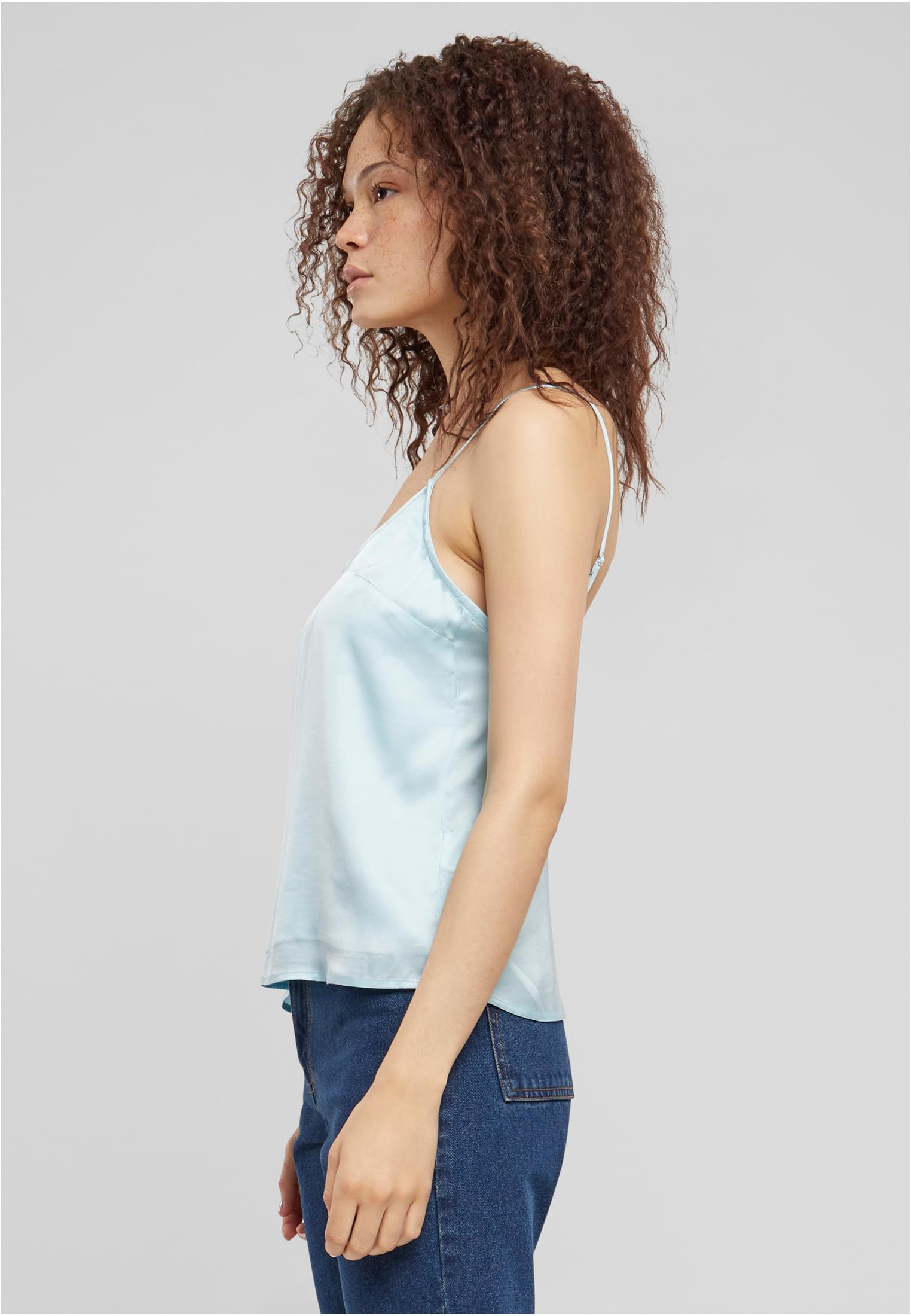 Ladies Viscose Satin Slip Top | oceanblue