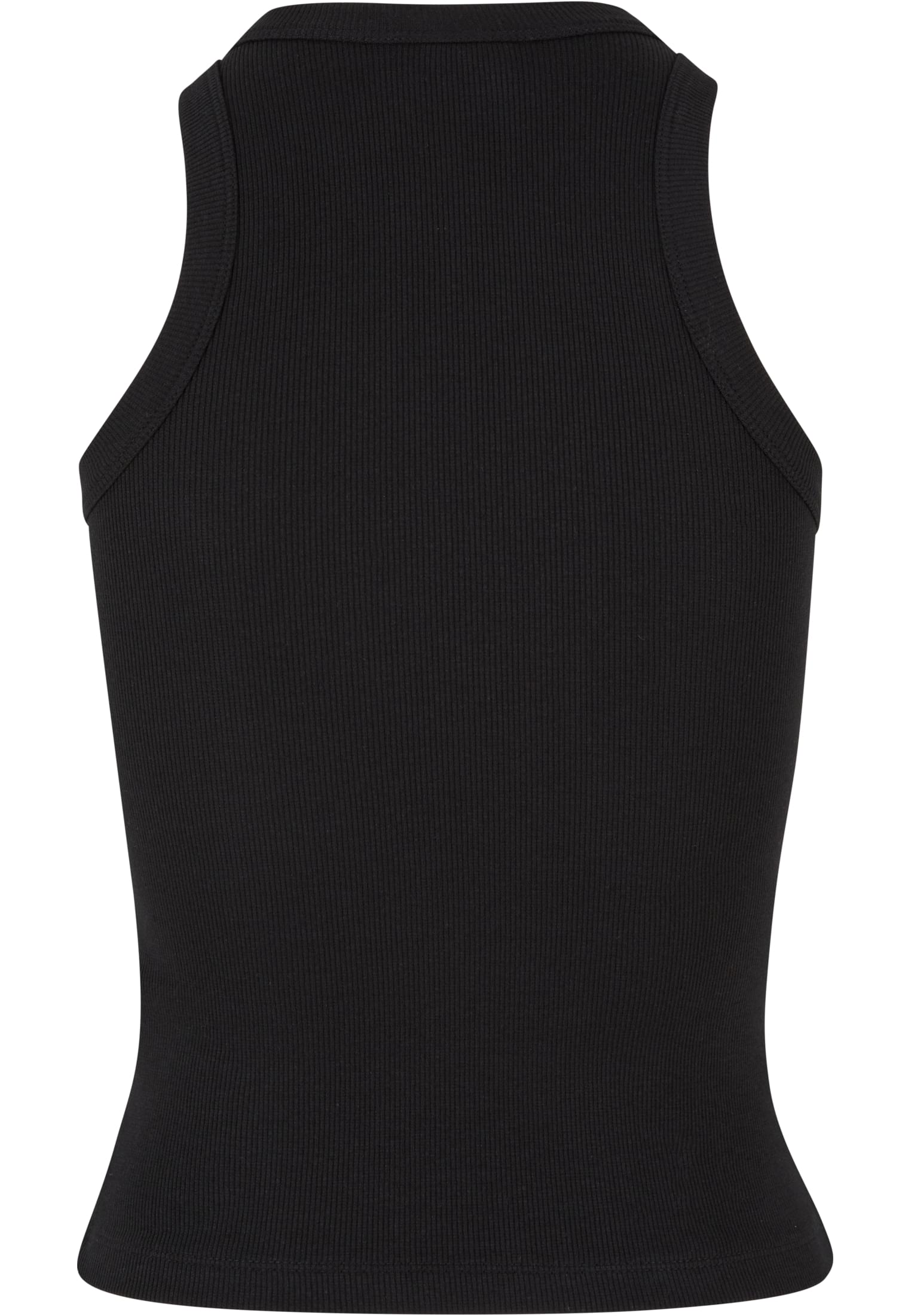 Ladies Racer Back Rib Top 2-Pack | black+black