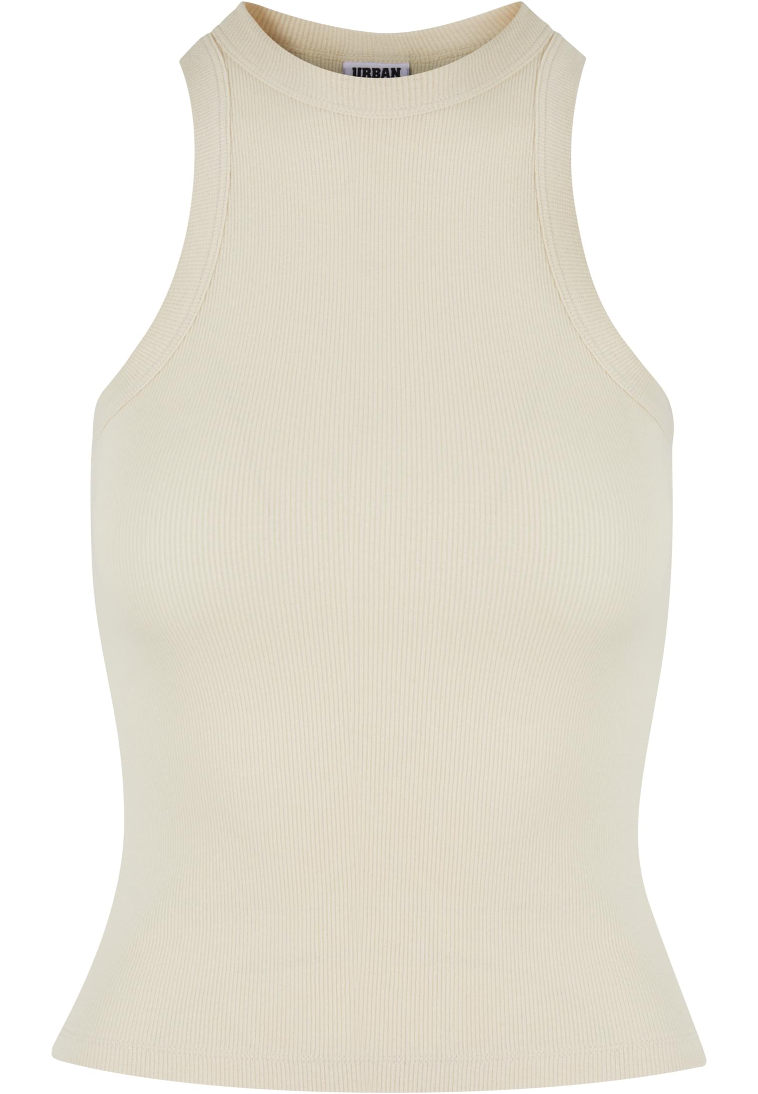 Ladies Racer Back Rib Top | whitesand