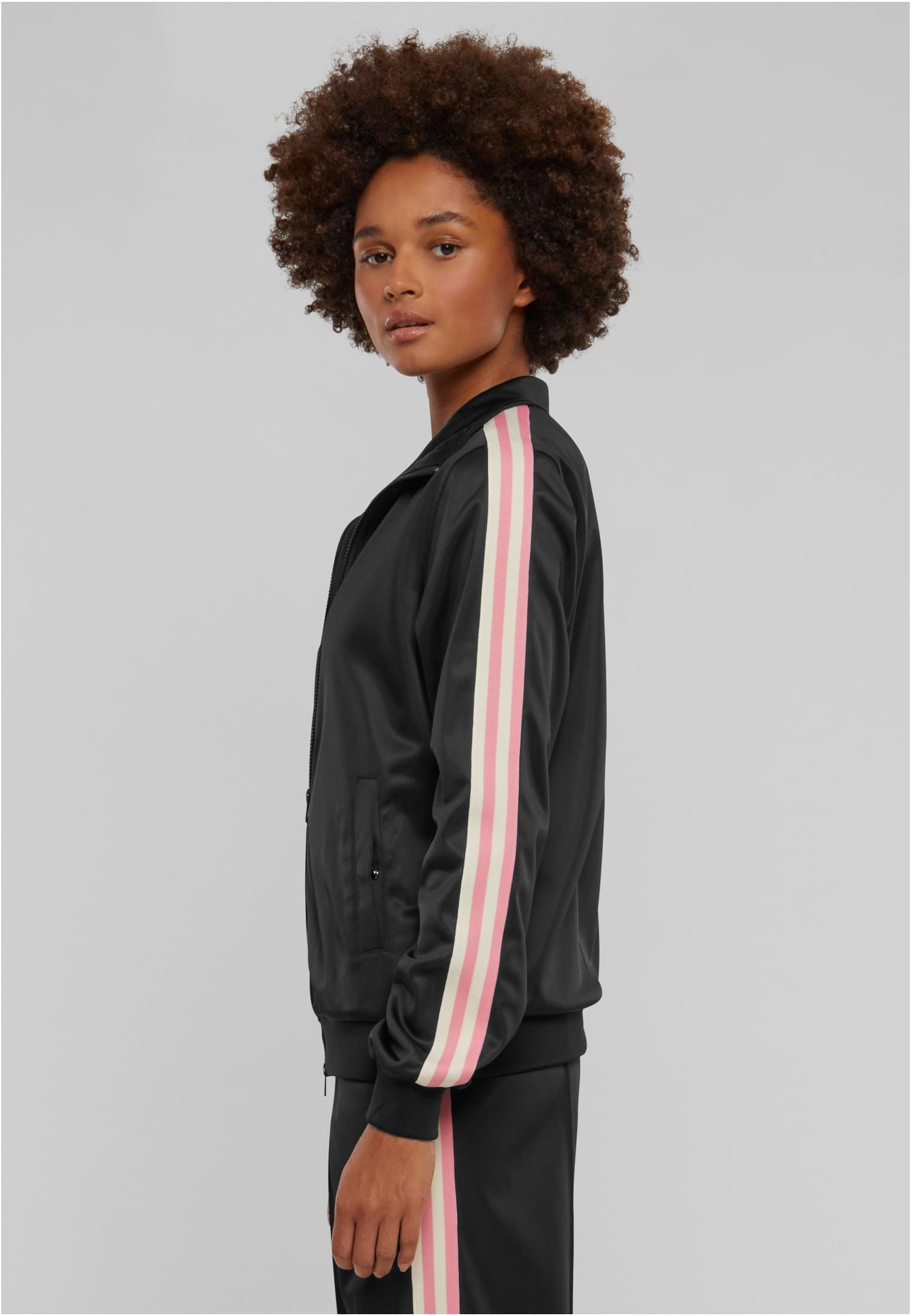 Ladies Retro Track Jacket | black