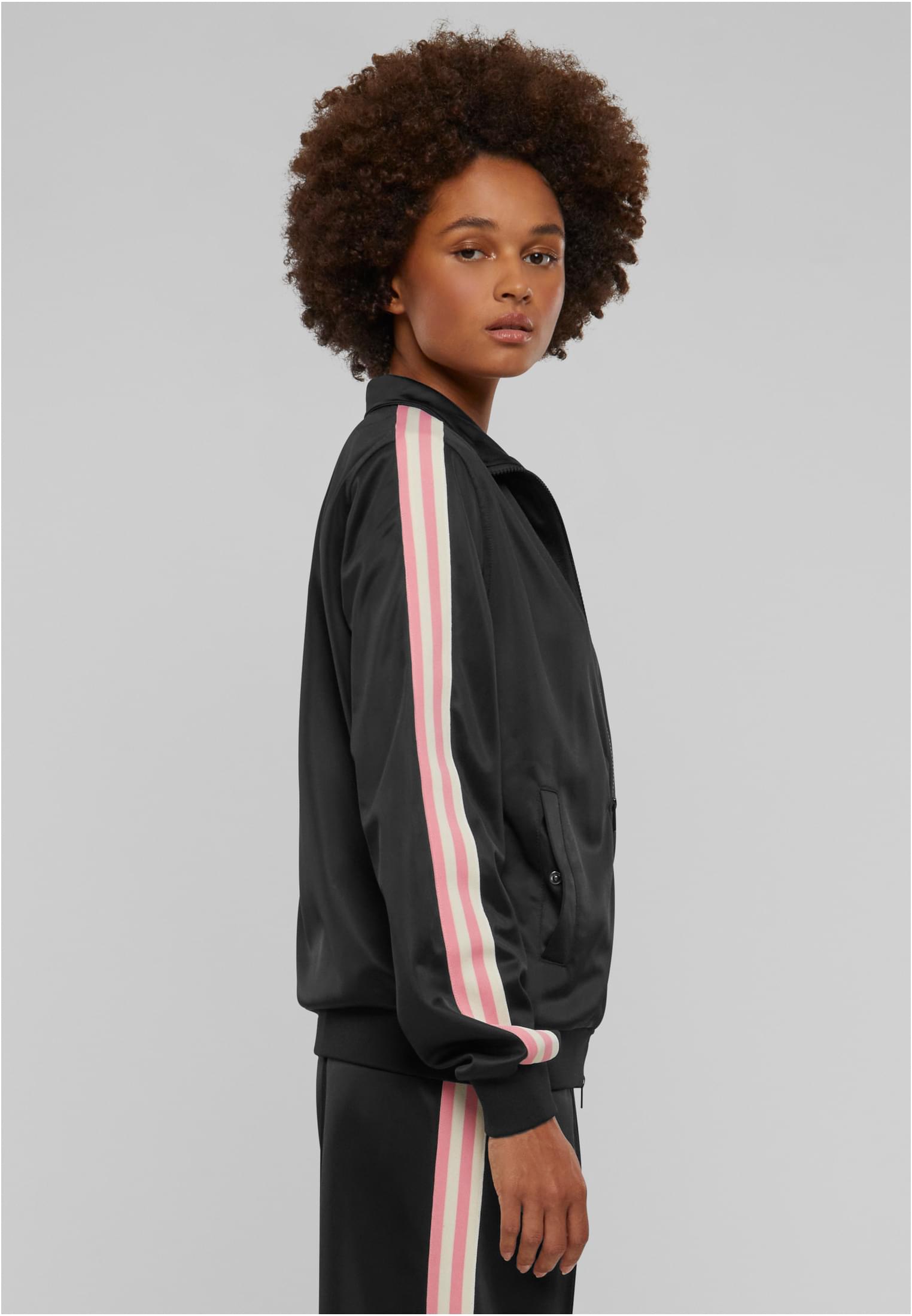 Ladies Retro Track Jacket | black