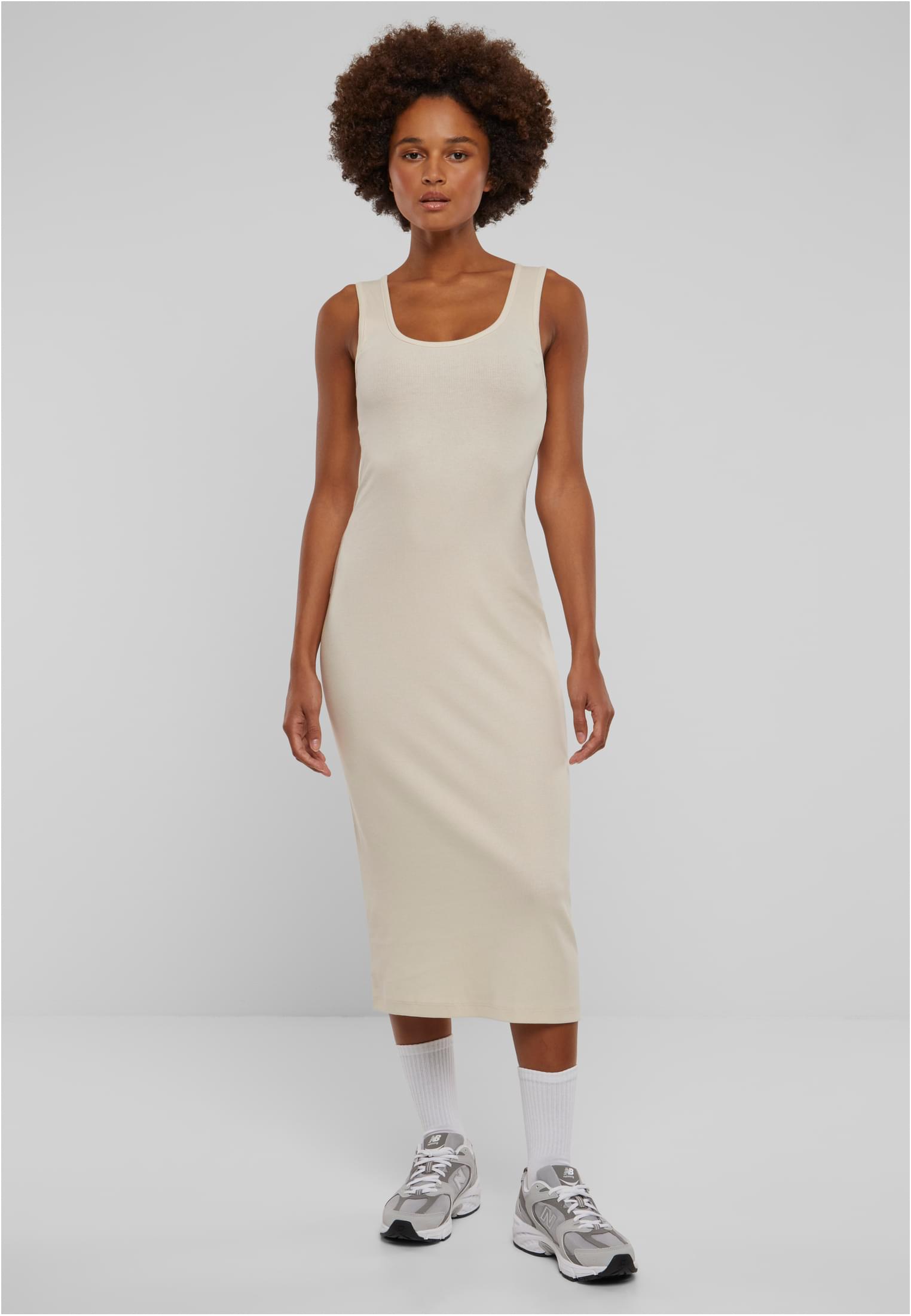 Ladies Rib Top Dress | whitesand