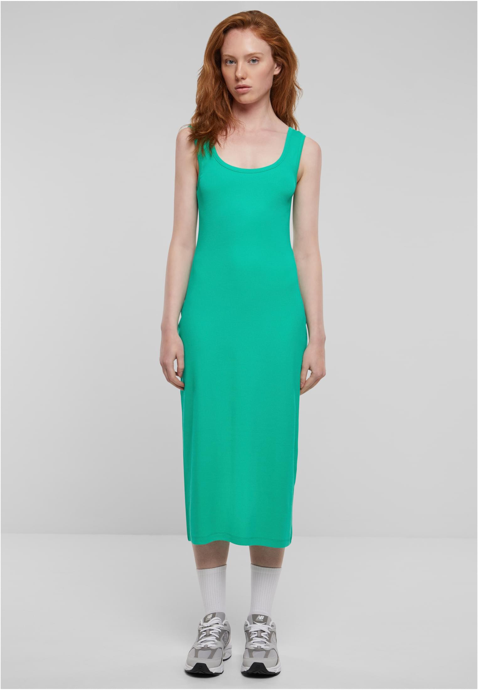 Ladies Rib Top Dress | ferngreen