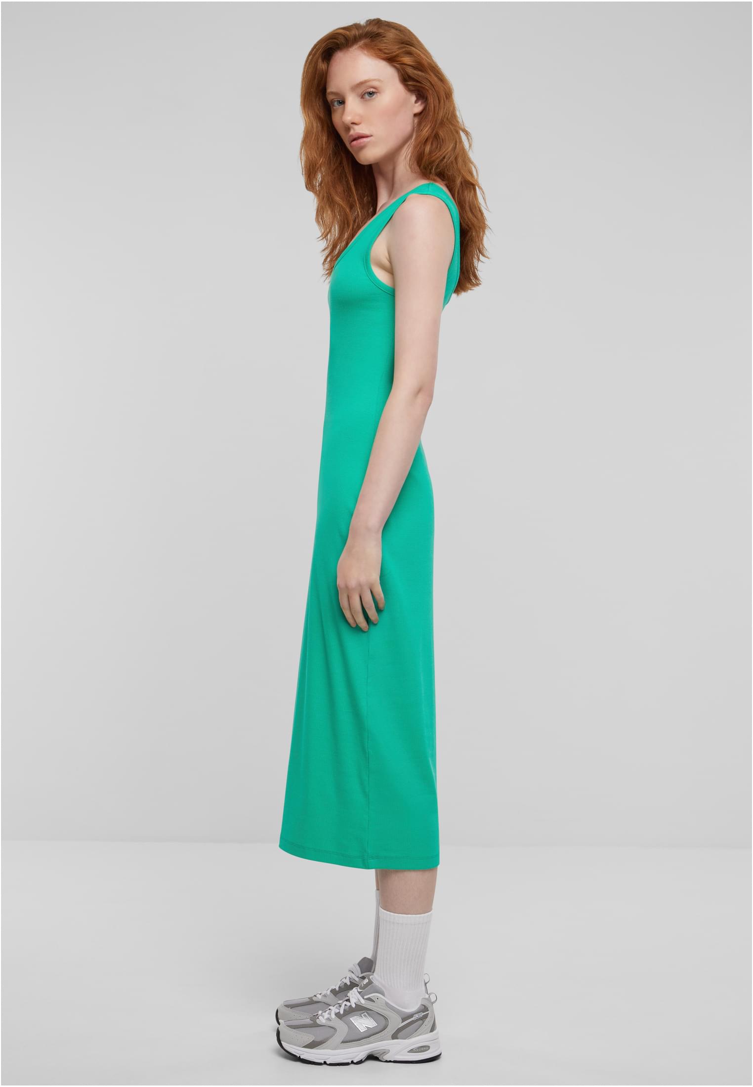 Ladies Rib Top Dress | ferngreen