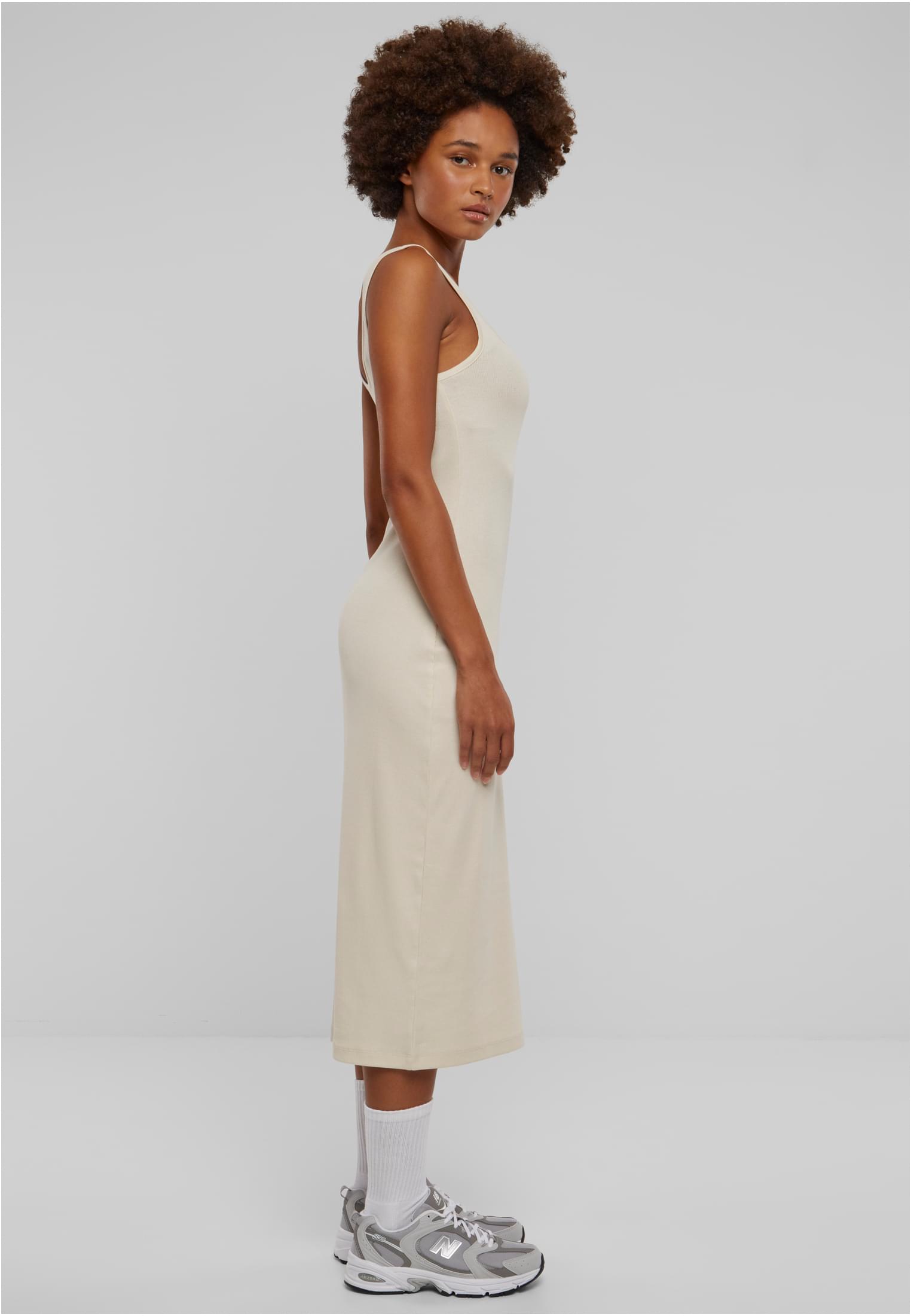 Ladies Rib Top Dress | whitesand