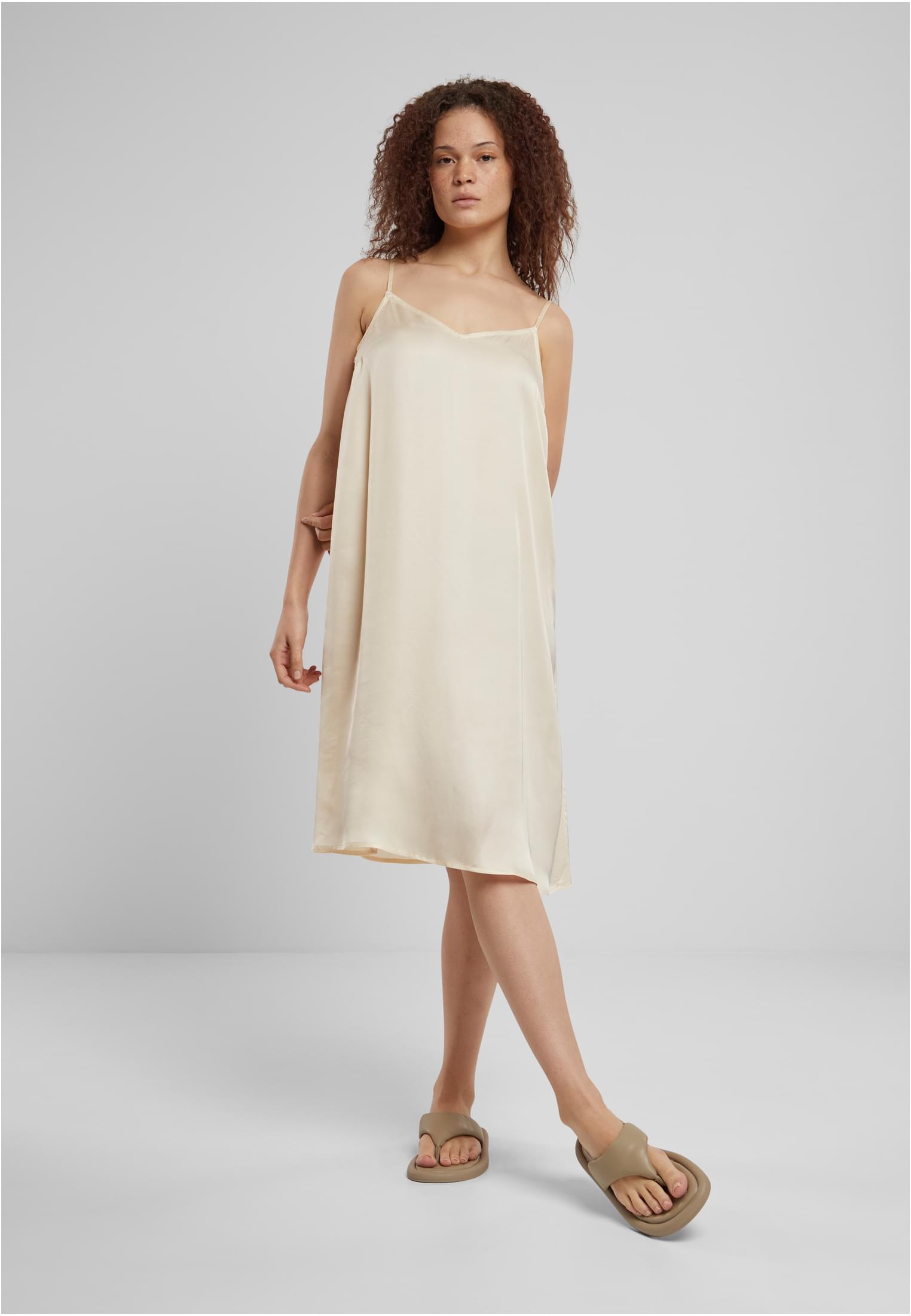 Ladies Viscose Satin Slip Dress | whitesand