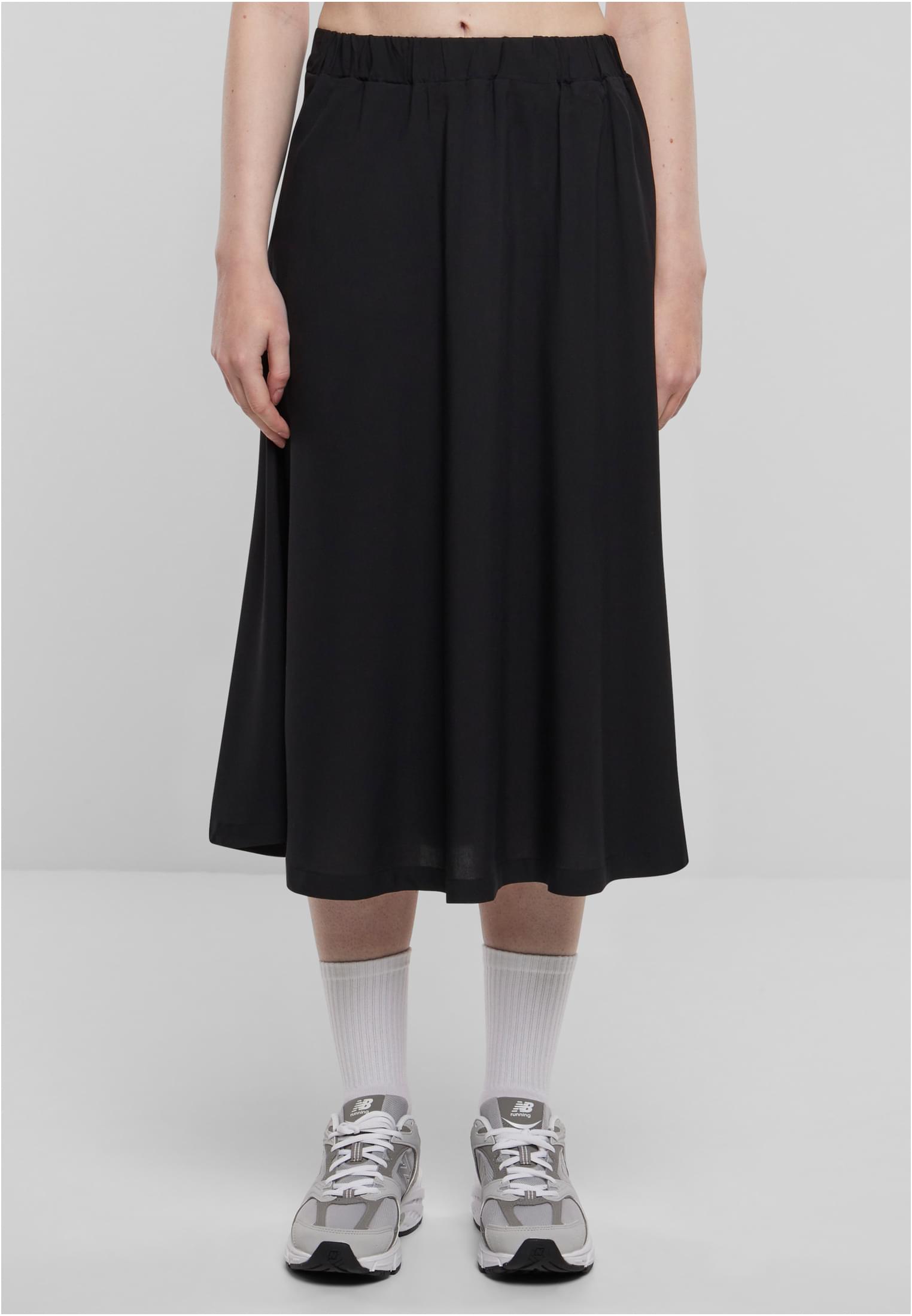 Ladies Viscose Skirt | black