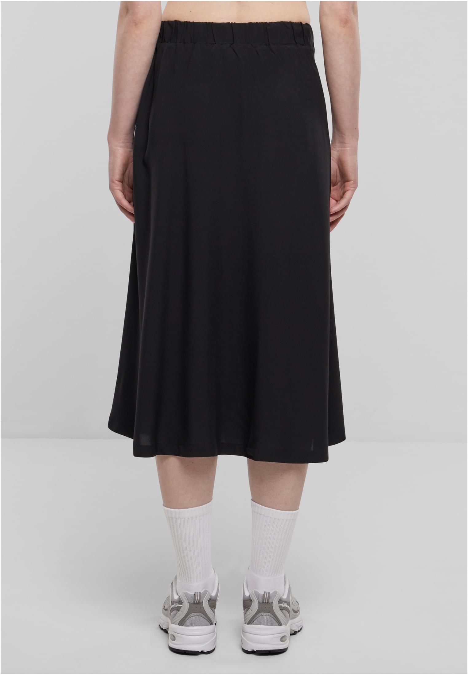 Ladies Viscose Skirt | black