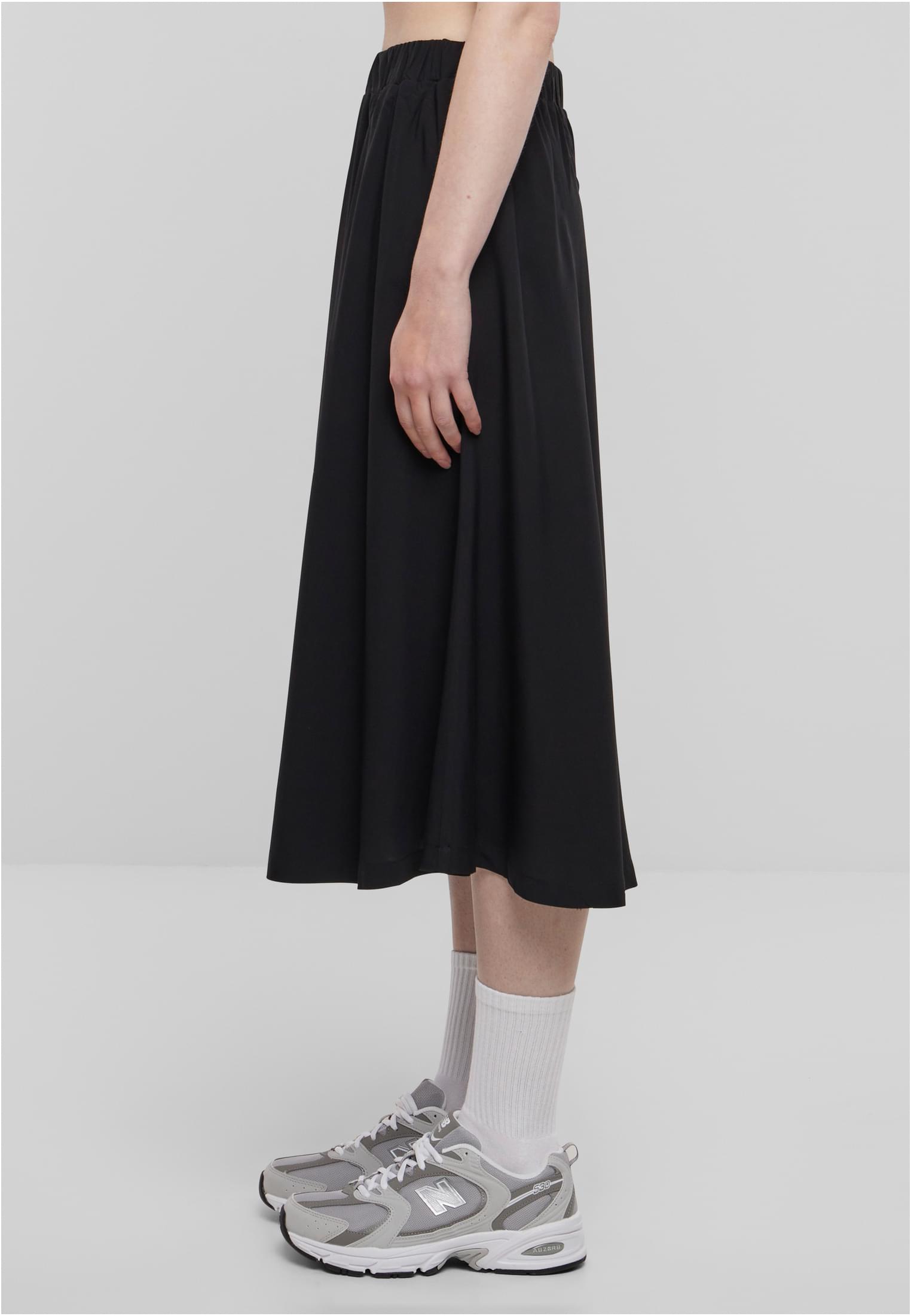 Ladies Viscose Skirt | black