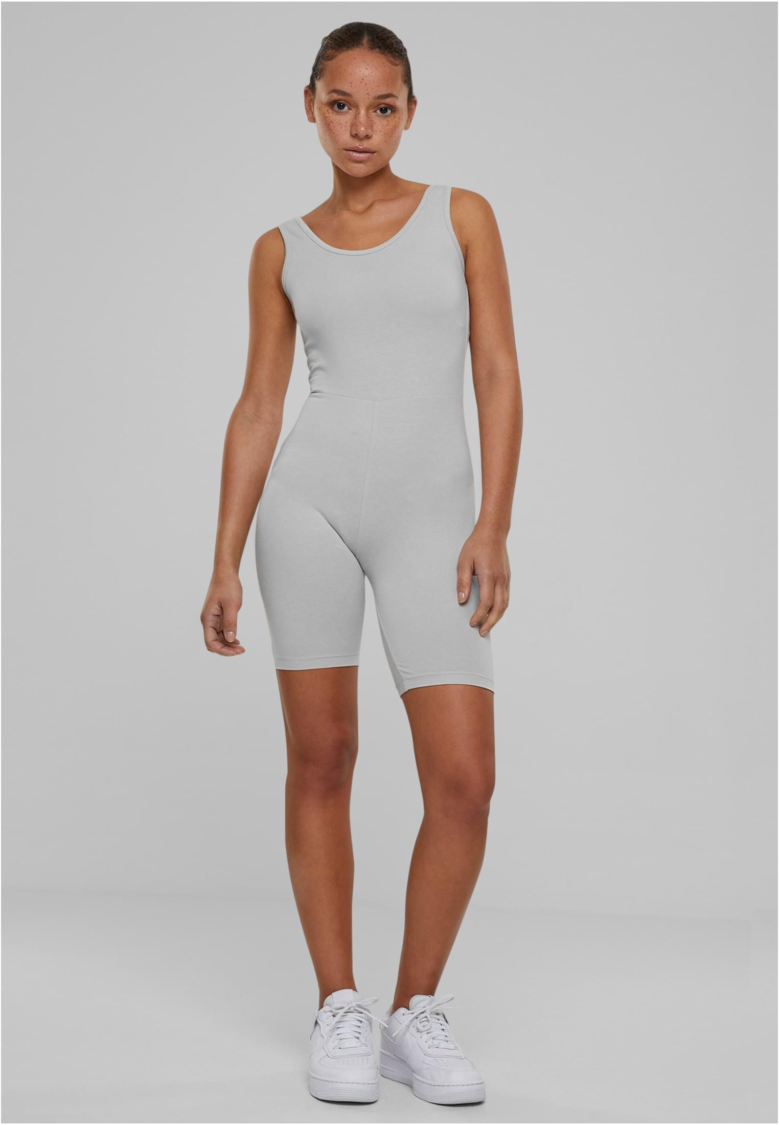 Ladies Organic Stretch Jersey Jumpsuit | cloud