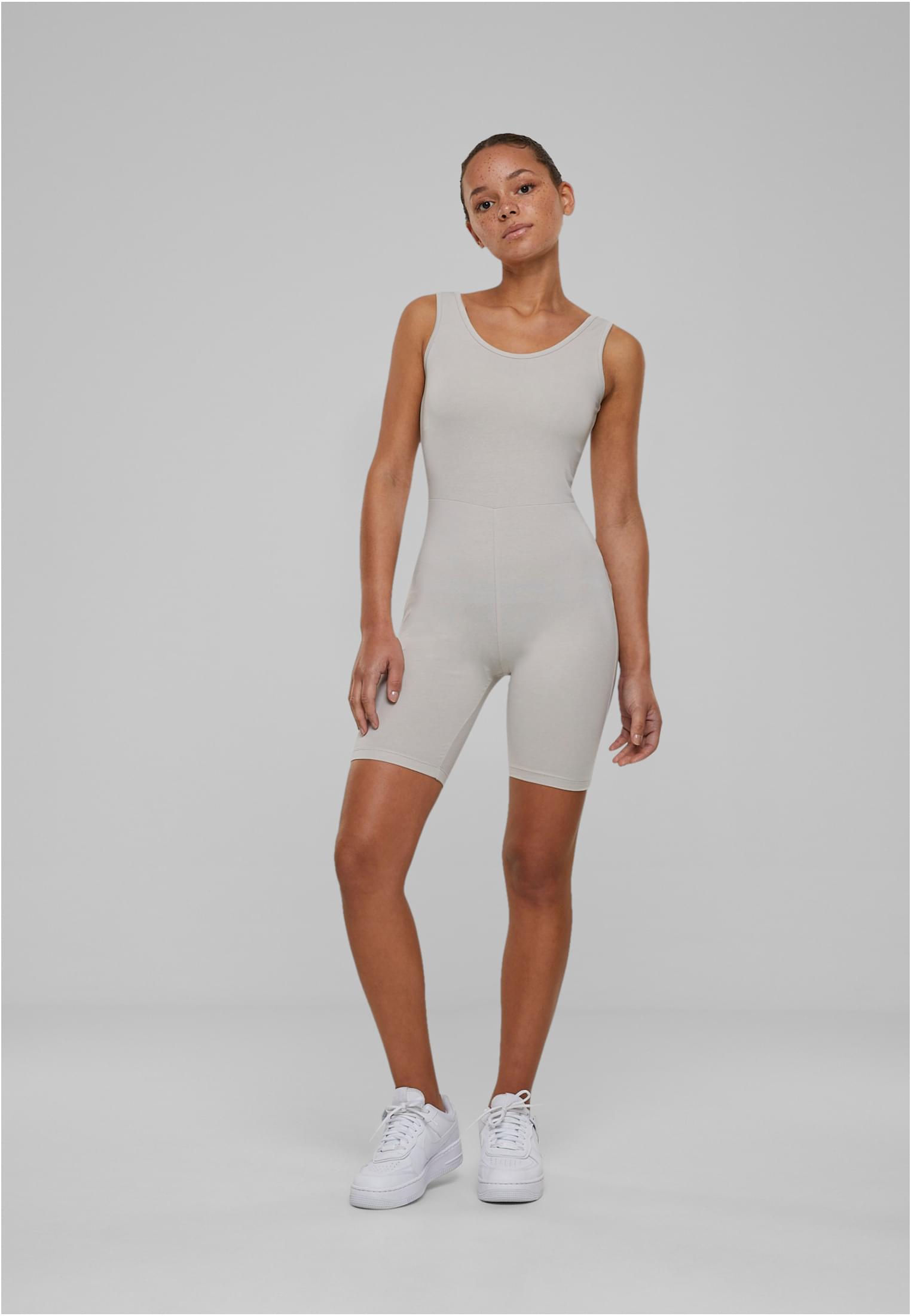 Ladies Organic Stretch Jersey Jumpsuit | cloud