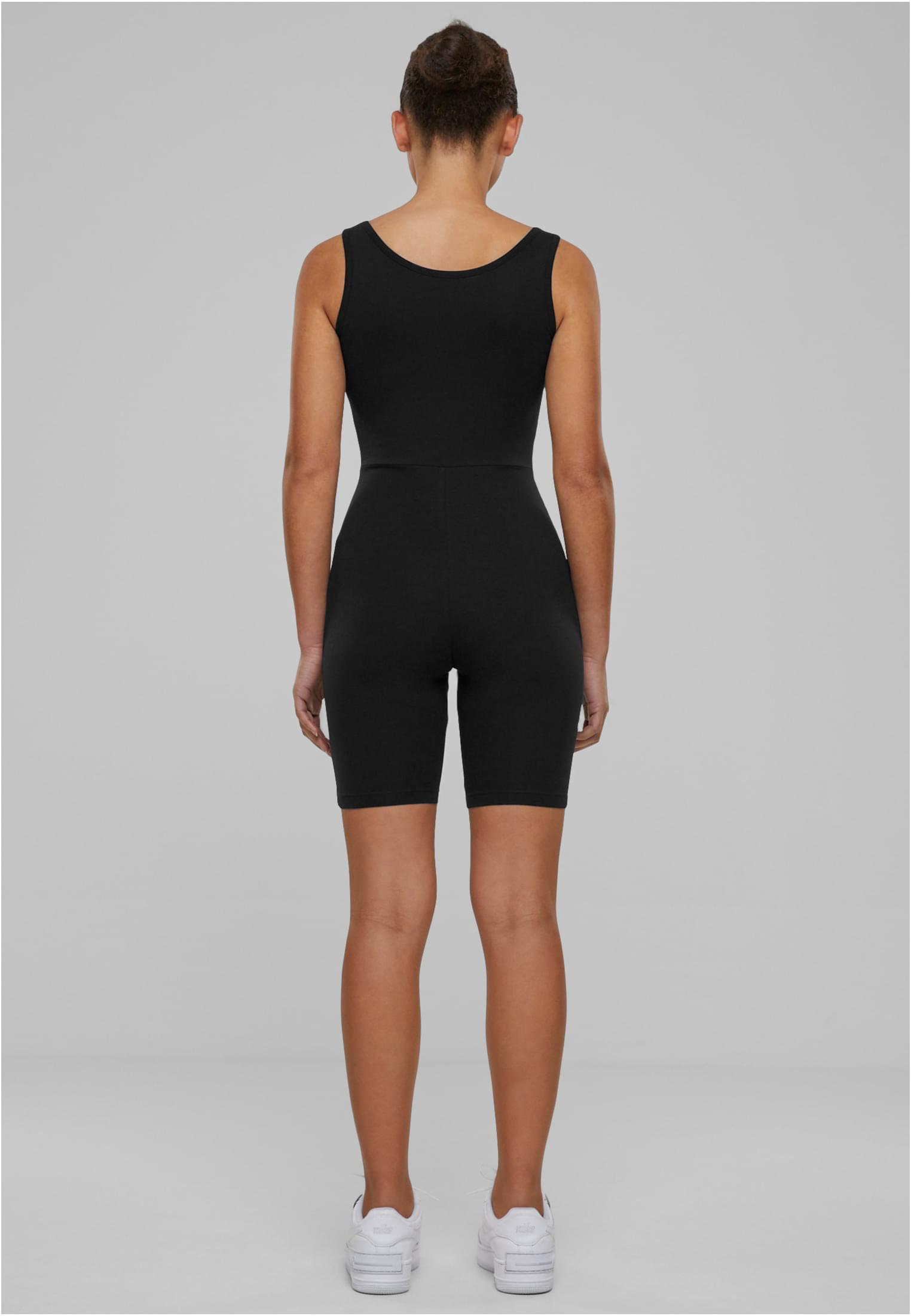 Ladies Organic Stretch Jersey Jumpsuit | black