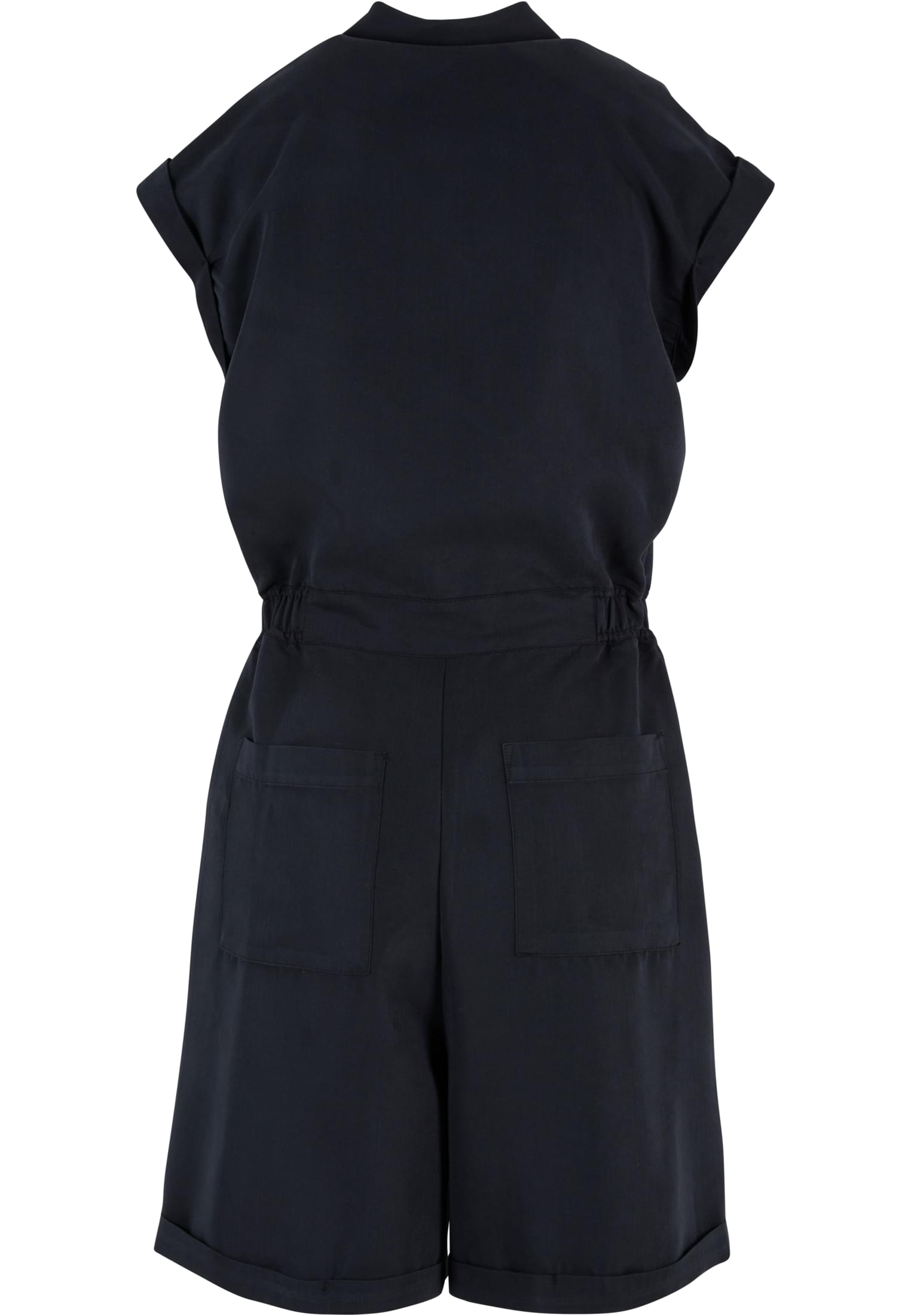 Ladies Viscose Twill Jumpsuit | black