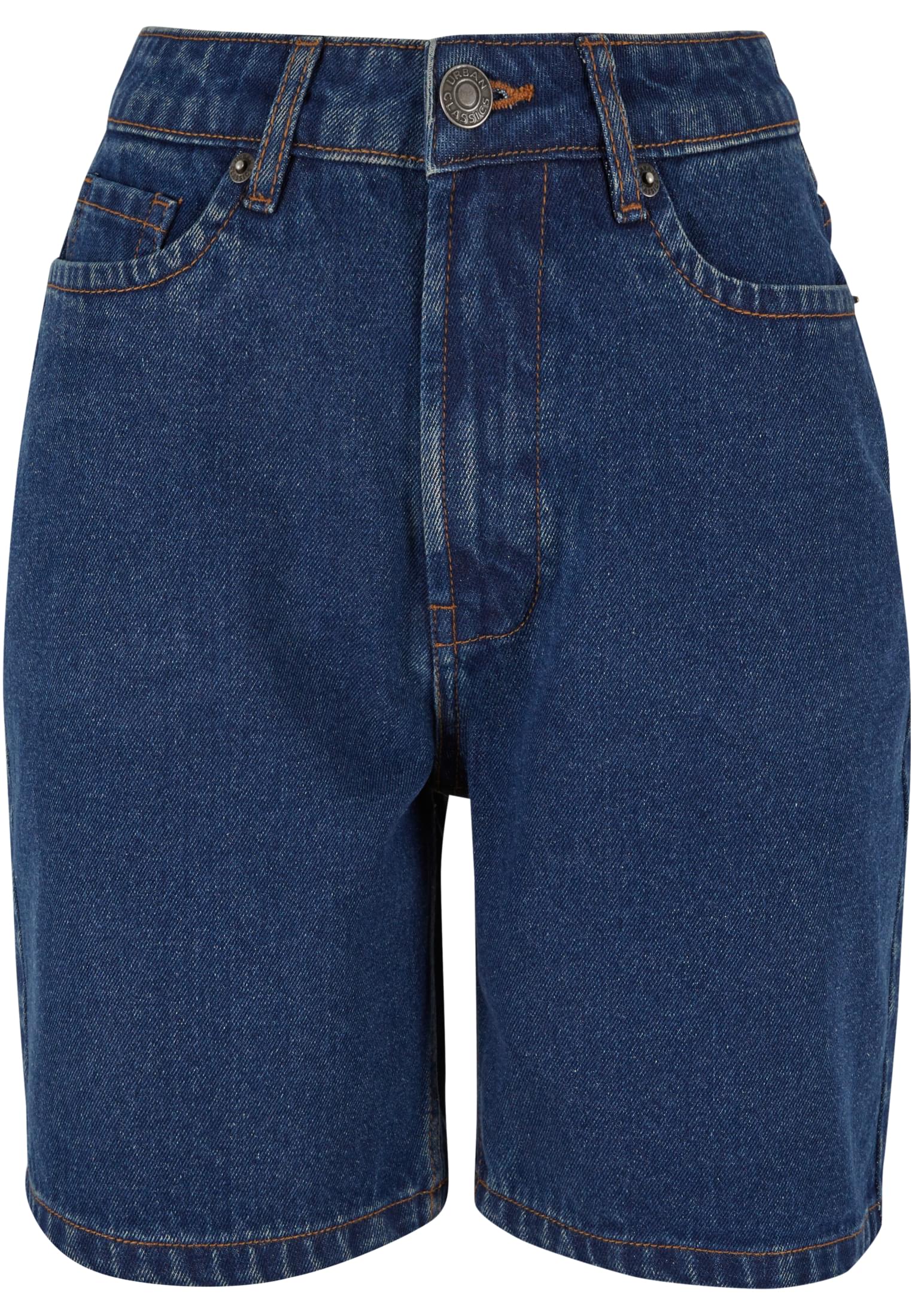 Ladies 90‘s Bermuda | mid indigo washed