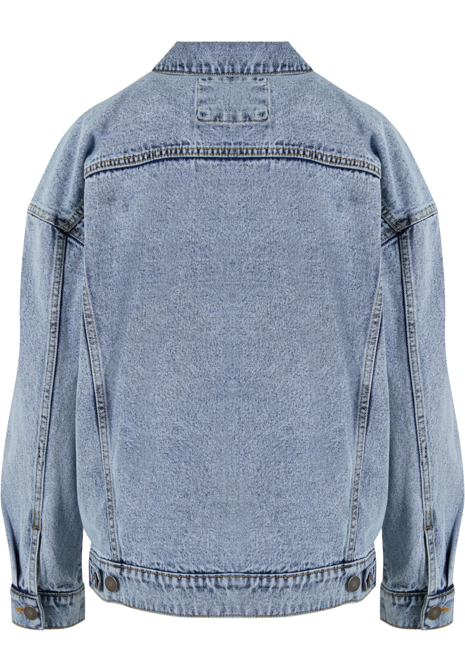 Ladies Oversized 90‘s Denim Jacket | tinted lightblue washed