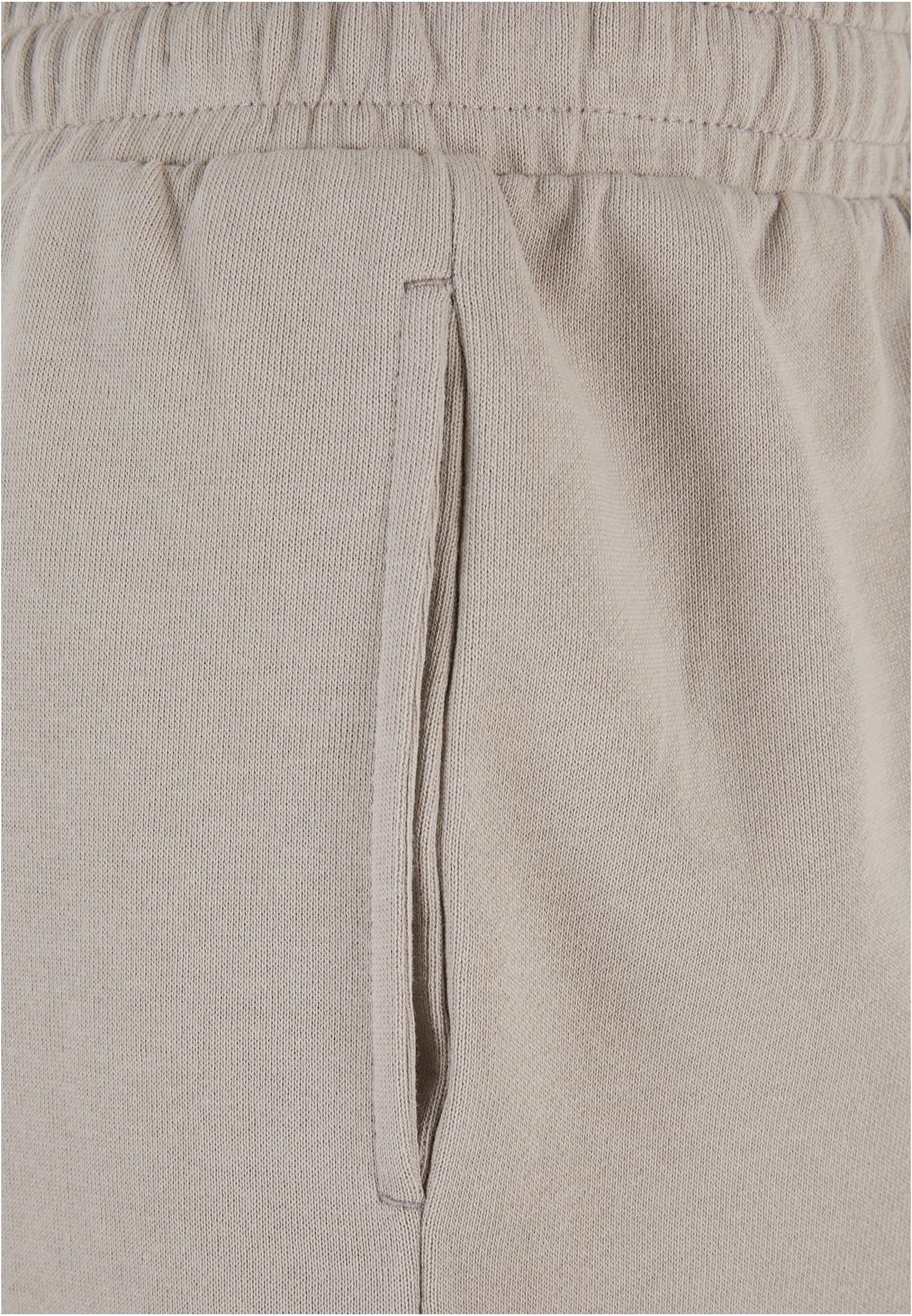 Ladies Organic Terry Bermuda Pants | cloud