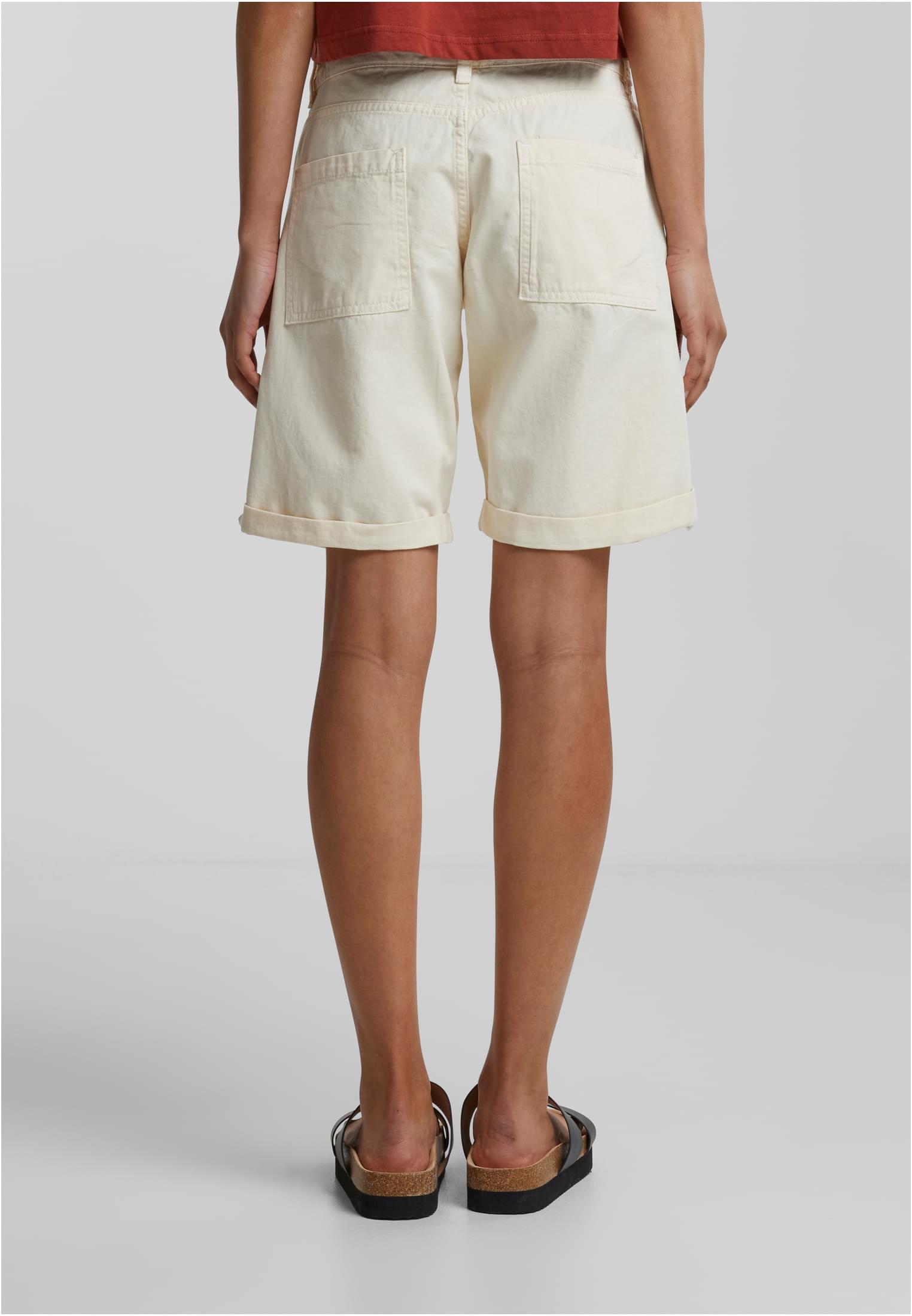 Ladies Organic Cotton Bermuda Pants | whitesand