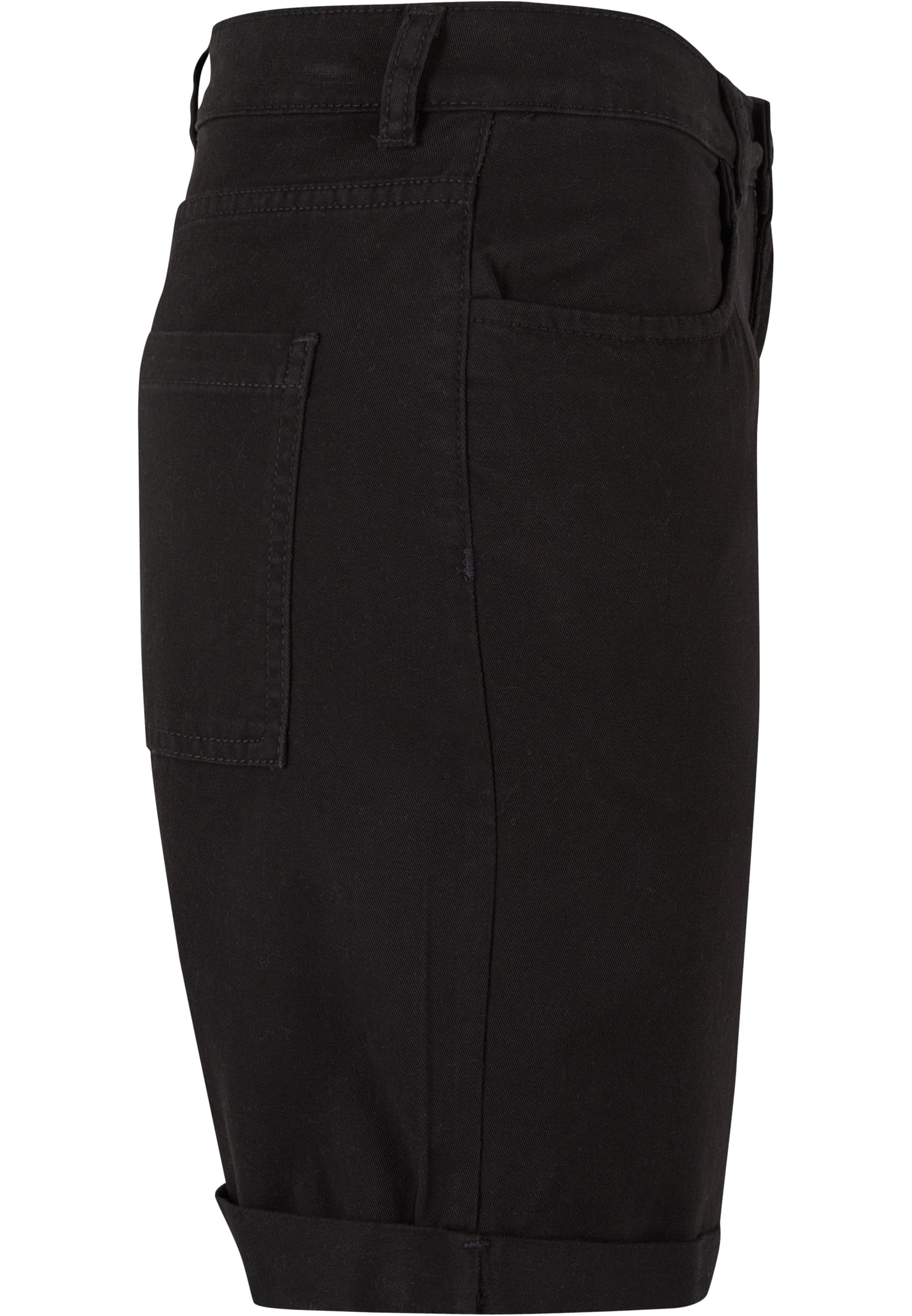 Ladies Organic Cotton Bermuda Pants | black